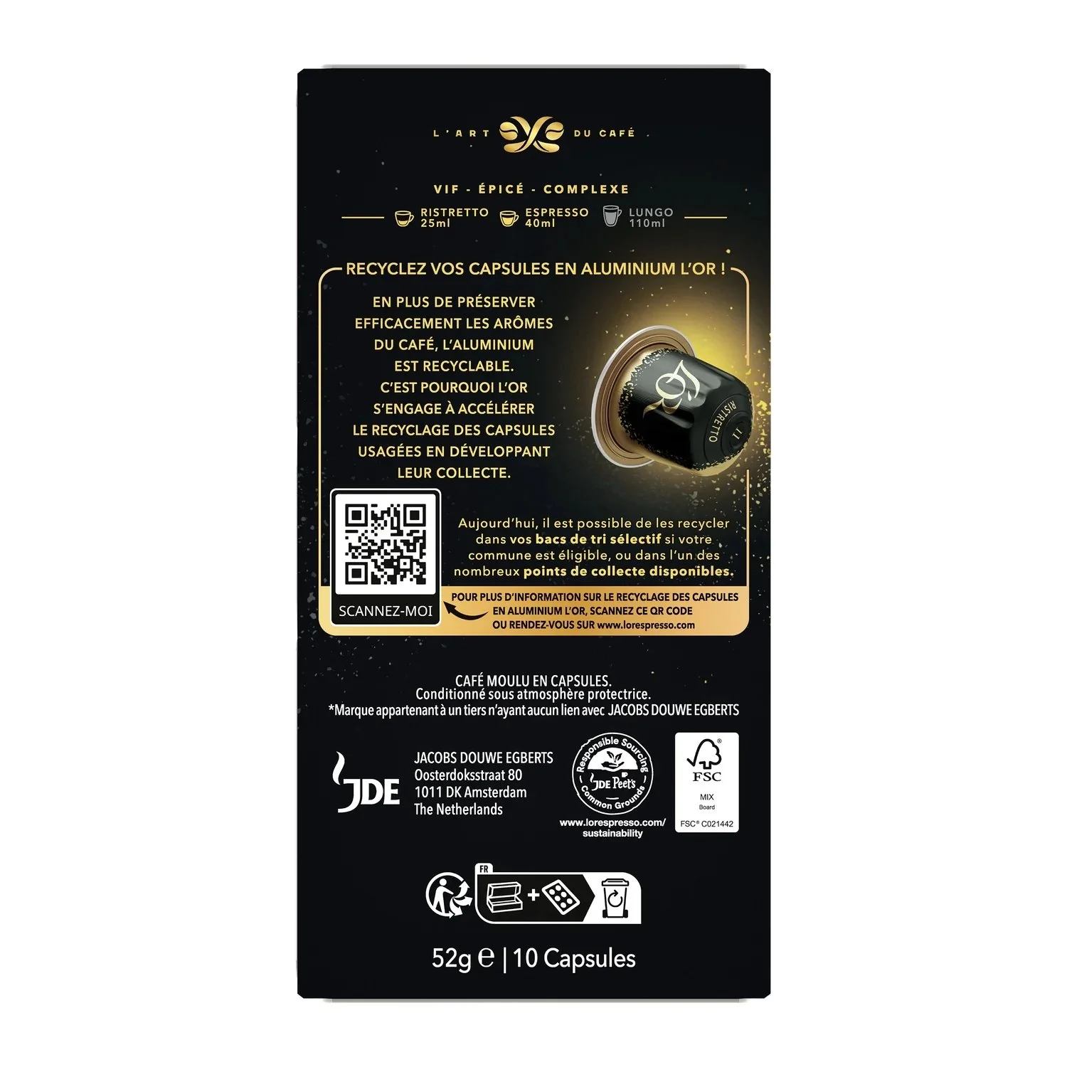 10 capsules Espresso Ristretto 11 - Image 2