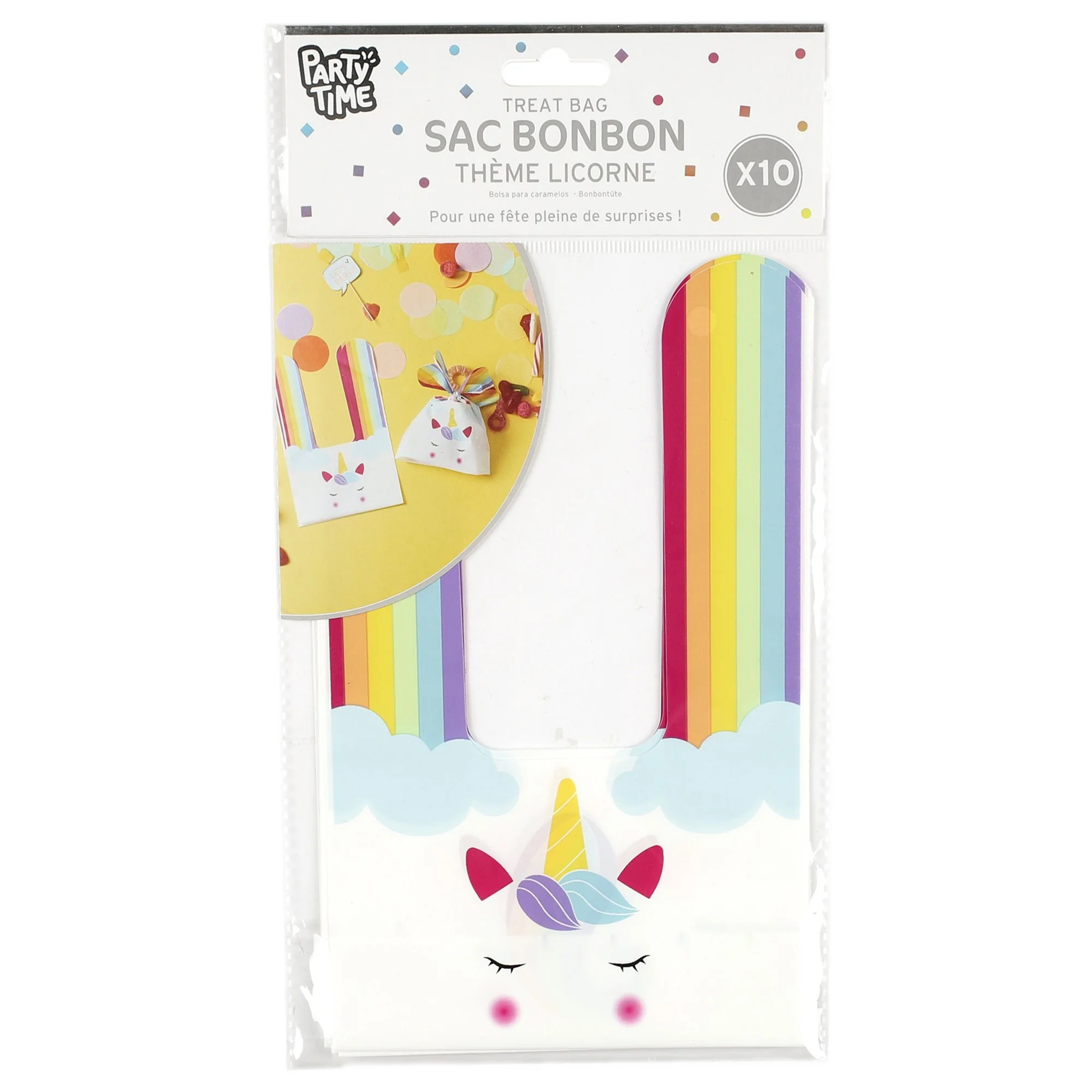 10 sacs à bonbons Licorne