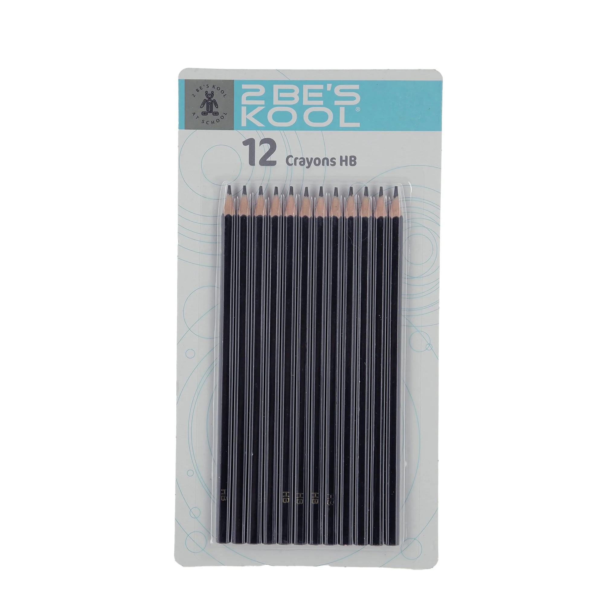 12 Crayons noirs HB