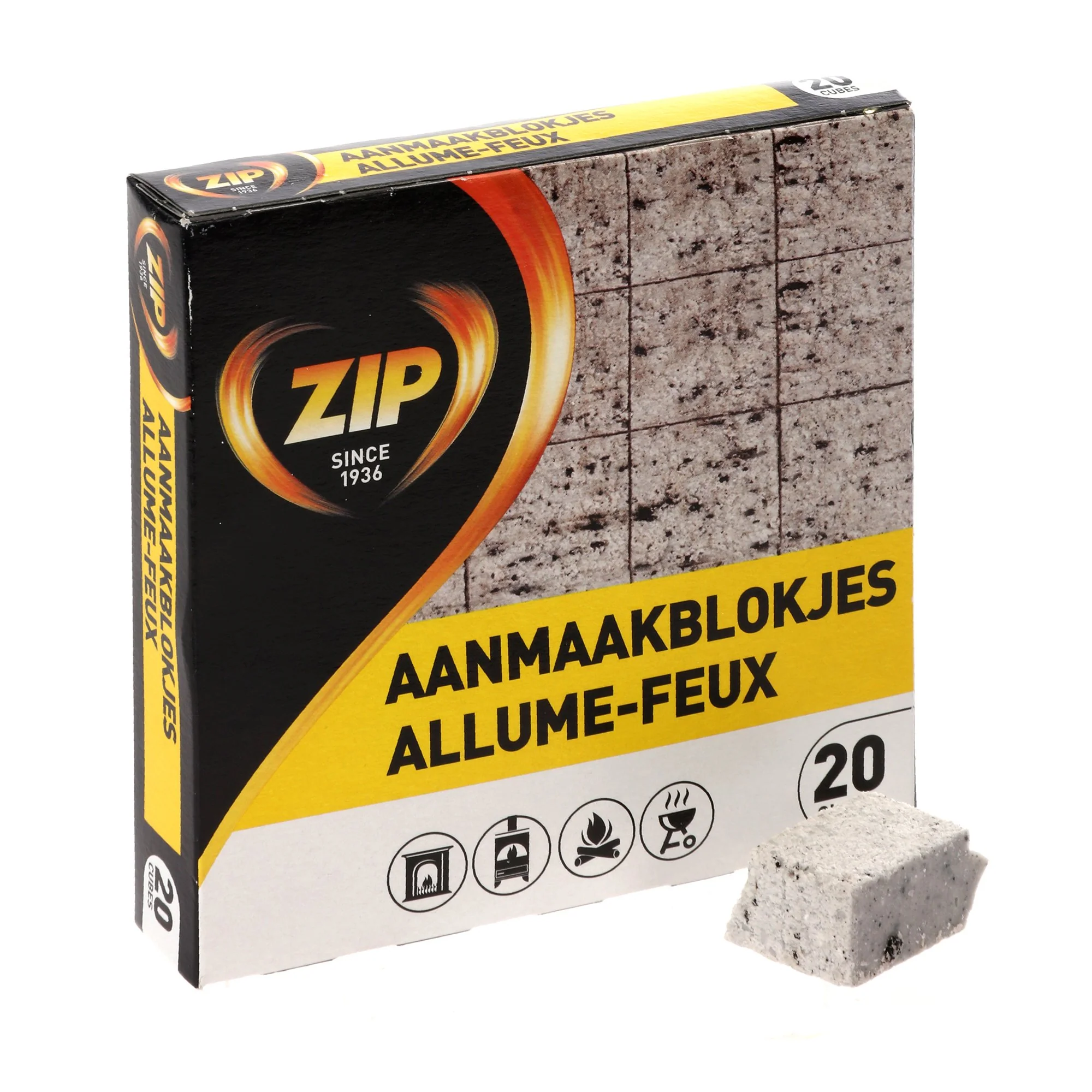 20 cubes allume feu kérosène