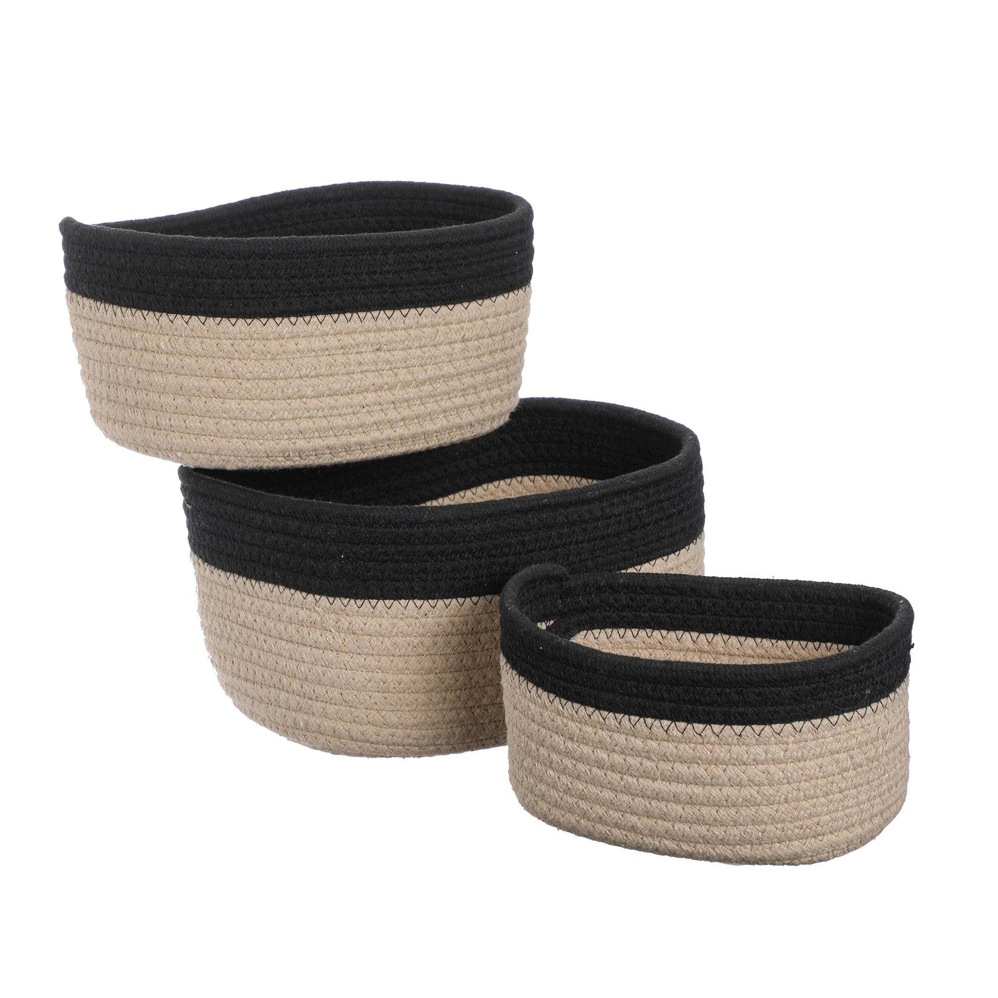 3 paniers de rangement