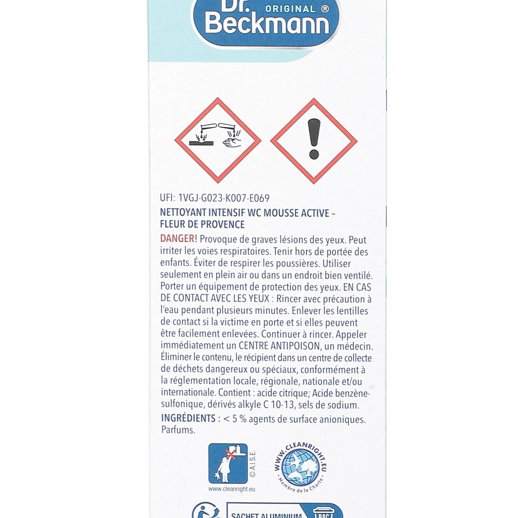 3 sachets mousses active nettoyantes intensif wc - Image 3