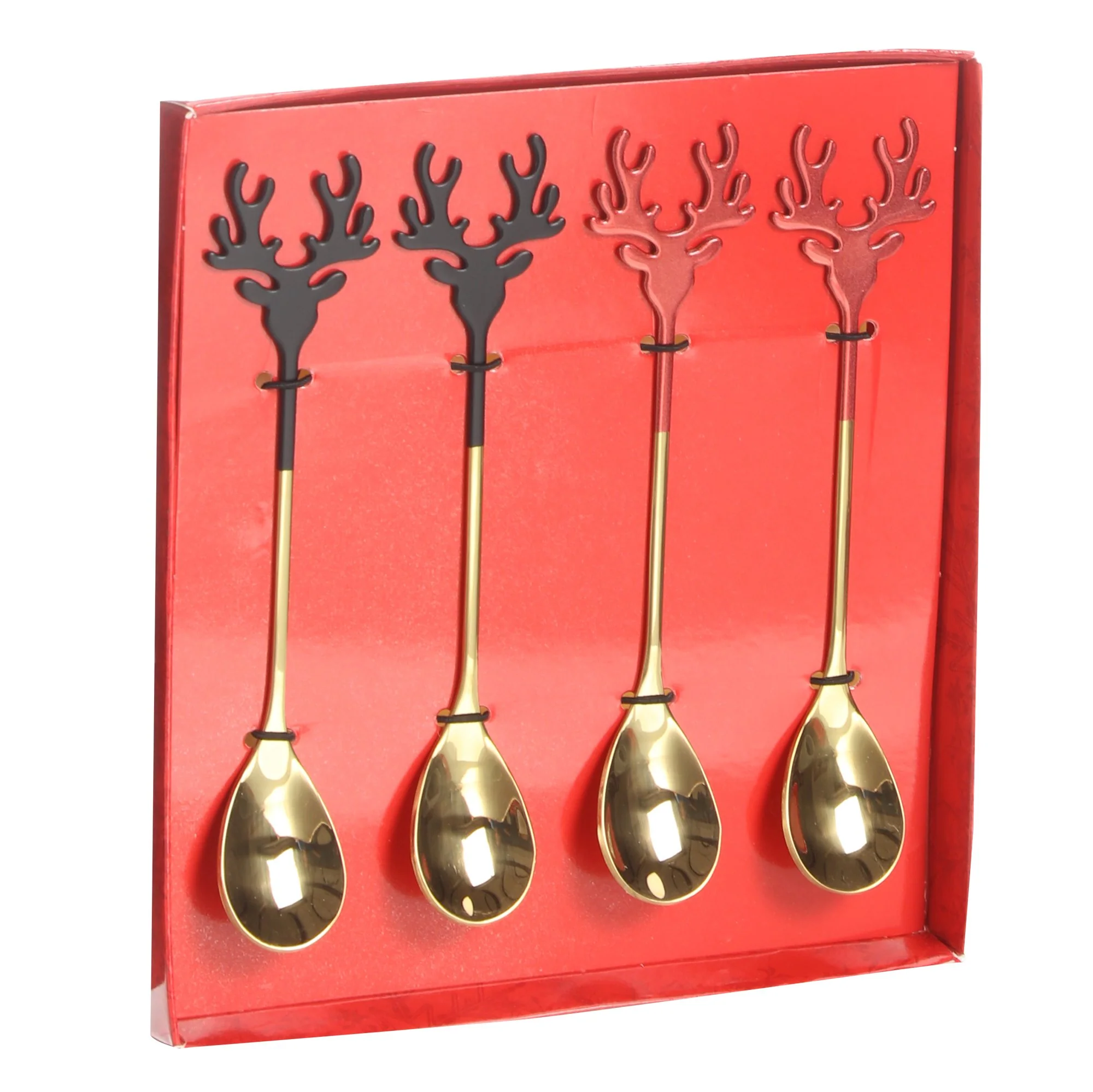 4 cuillères à café Rennes de Noël