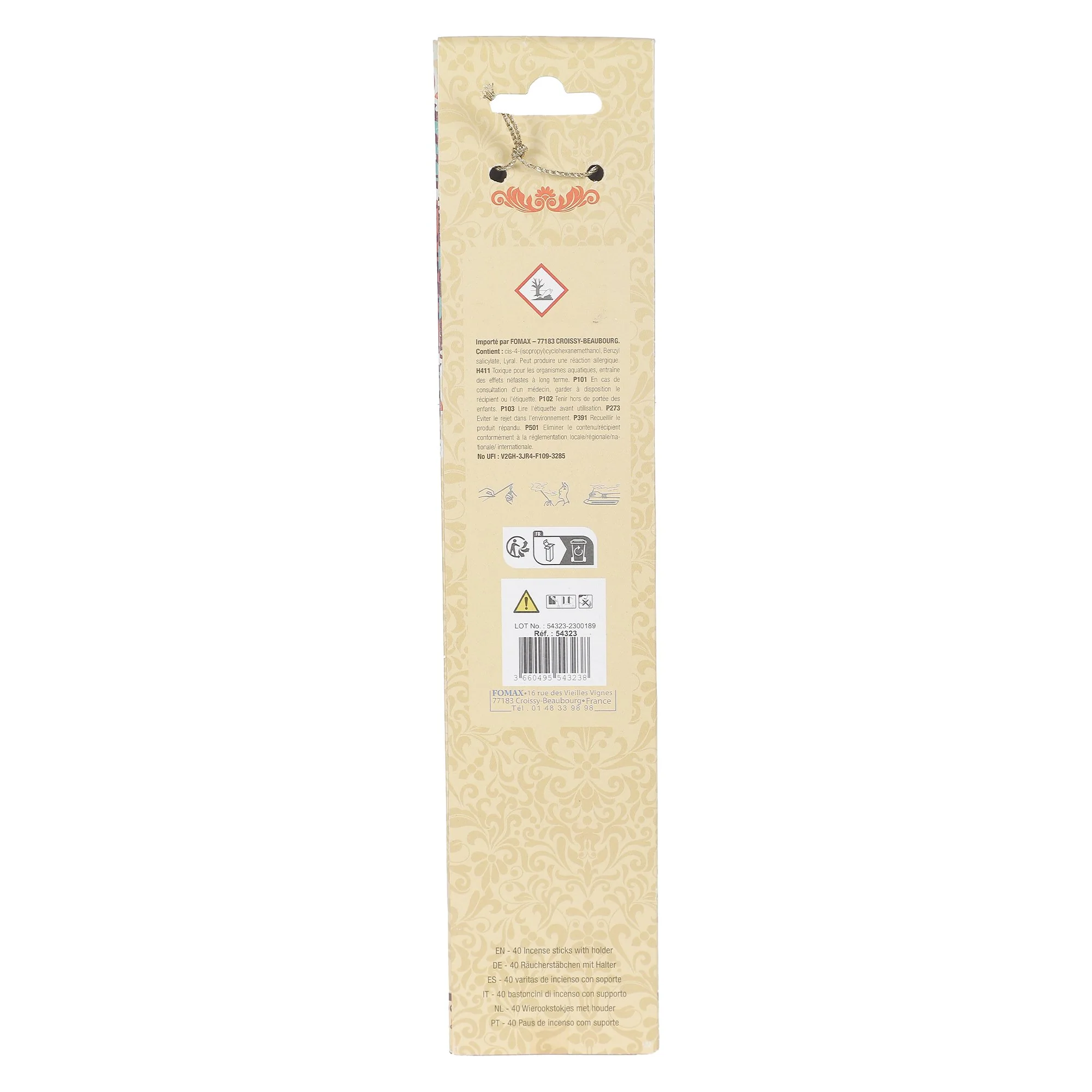 40 bâtons d'encens + porte encens - Image 6