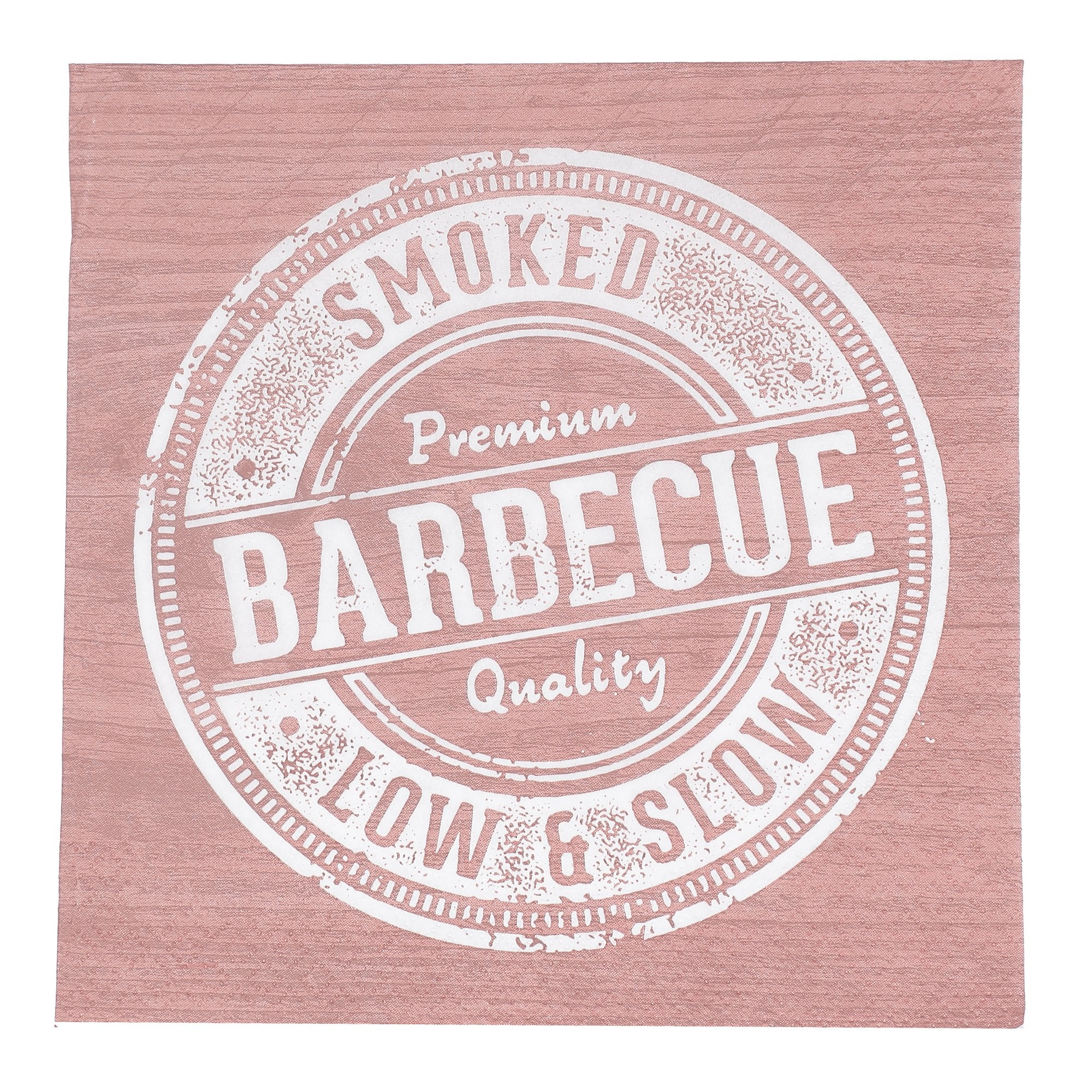 40 serviettes jetables Barbecue