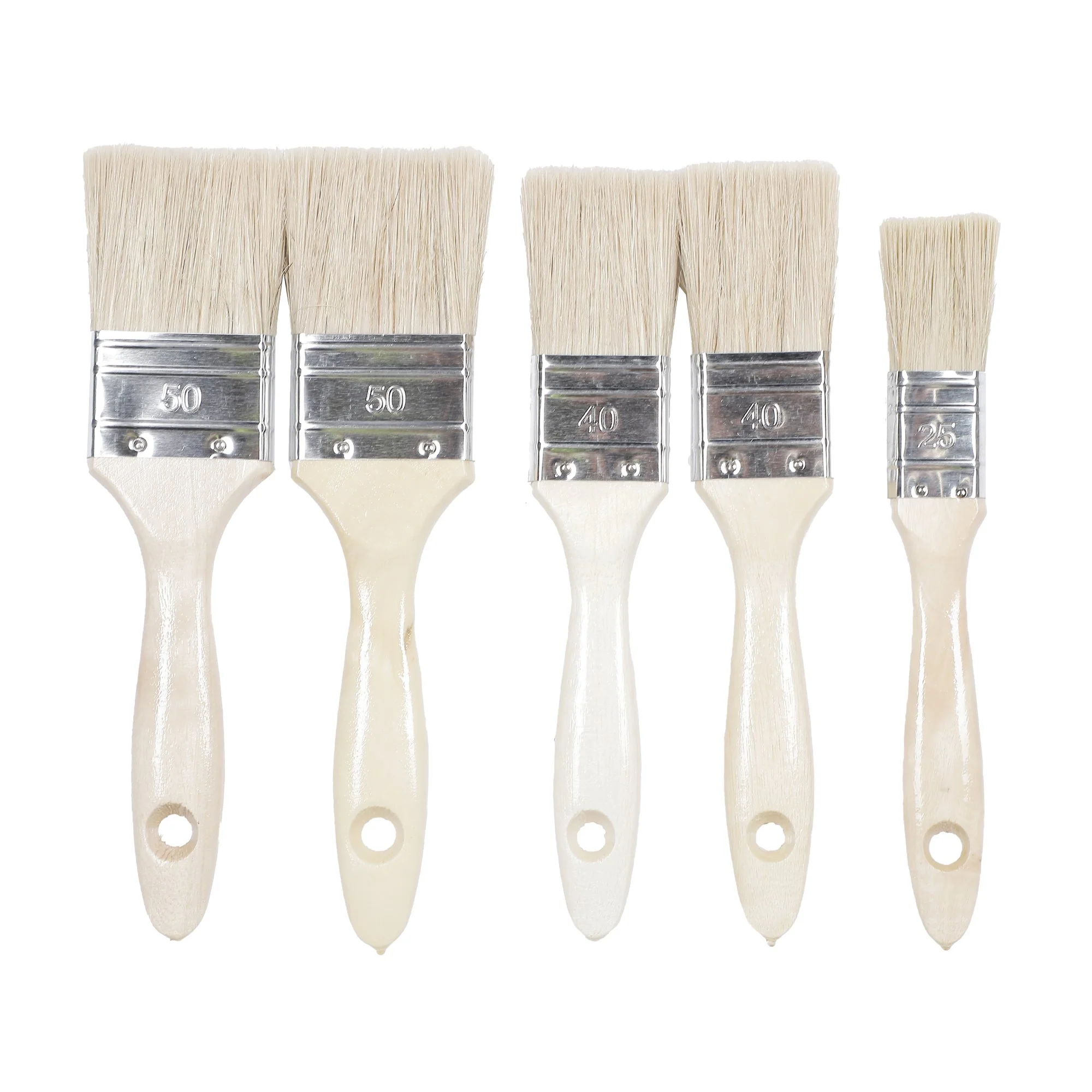 5 pinceaux plats - Image 2