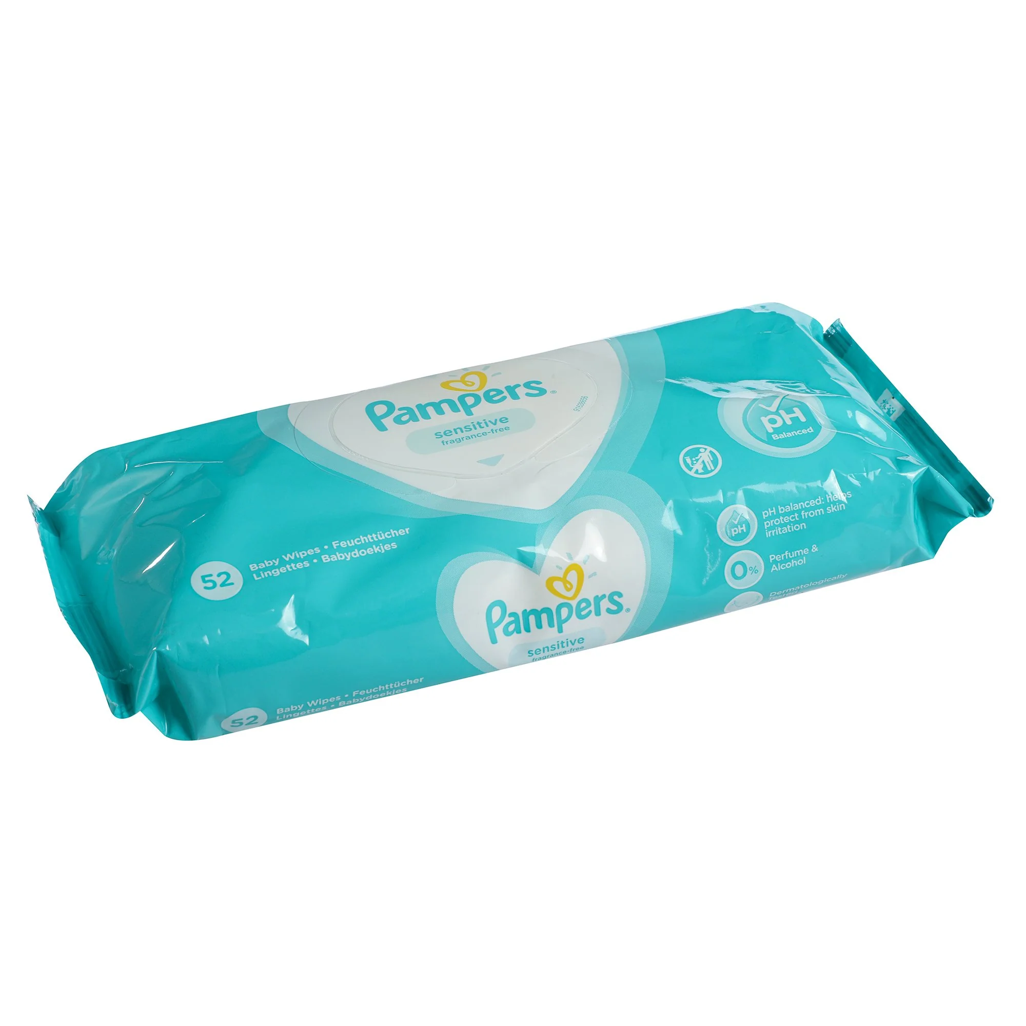 52 lingettes bébé sensitives