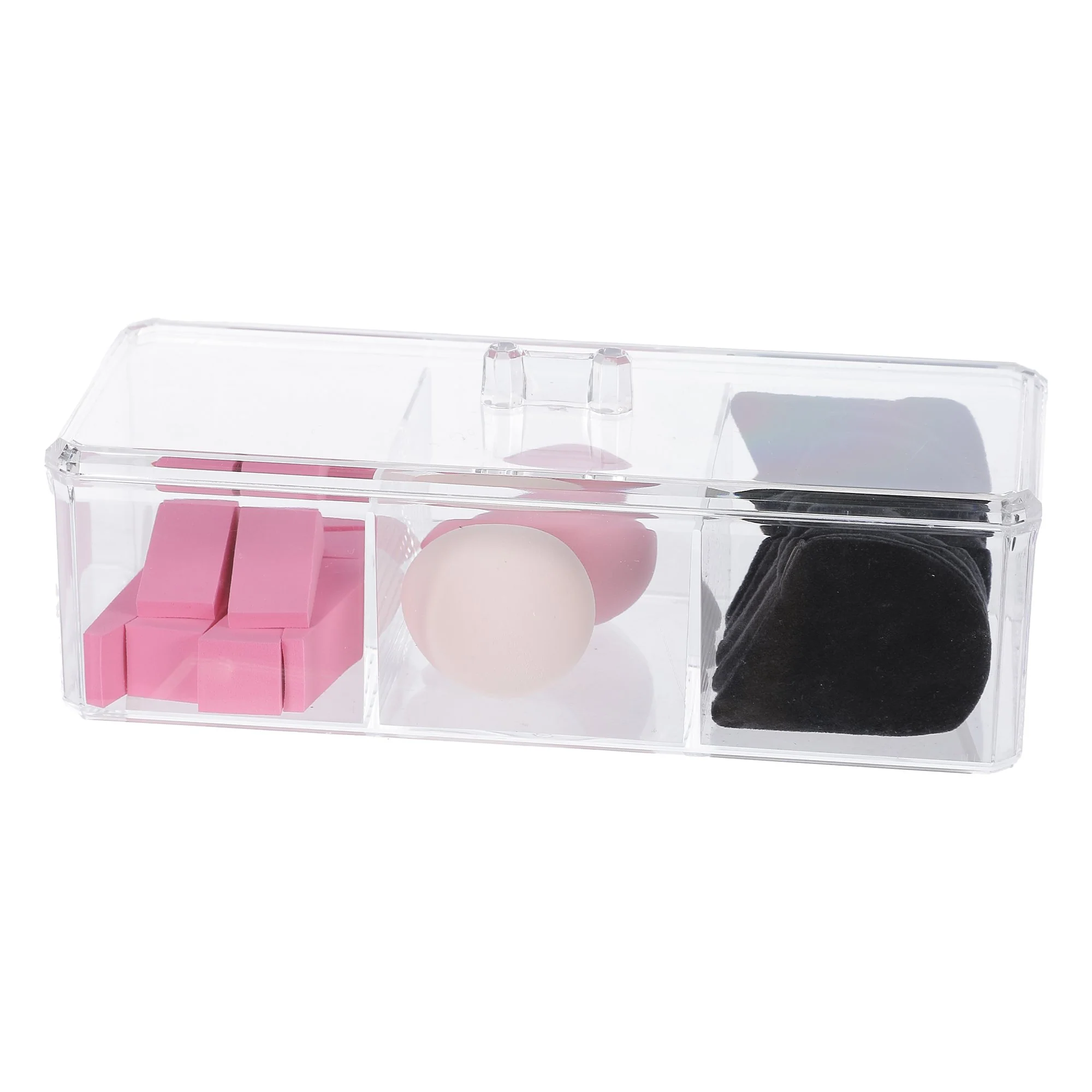 6 houpettes + 2 beauty blenders + 8 beauty blender triangle - Image 2