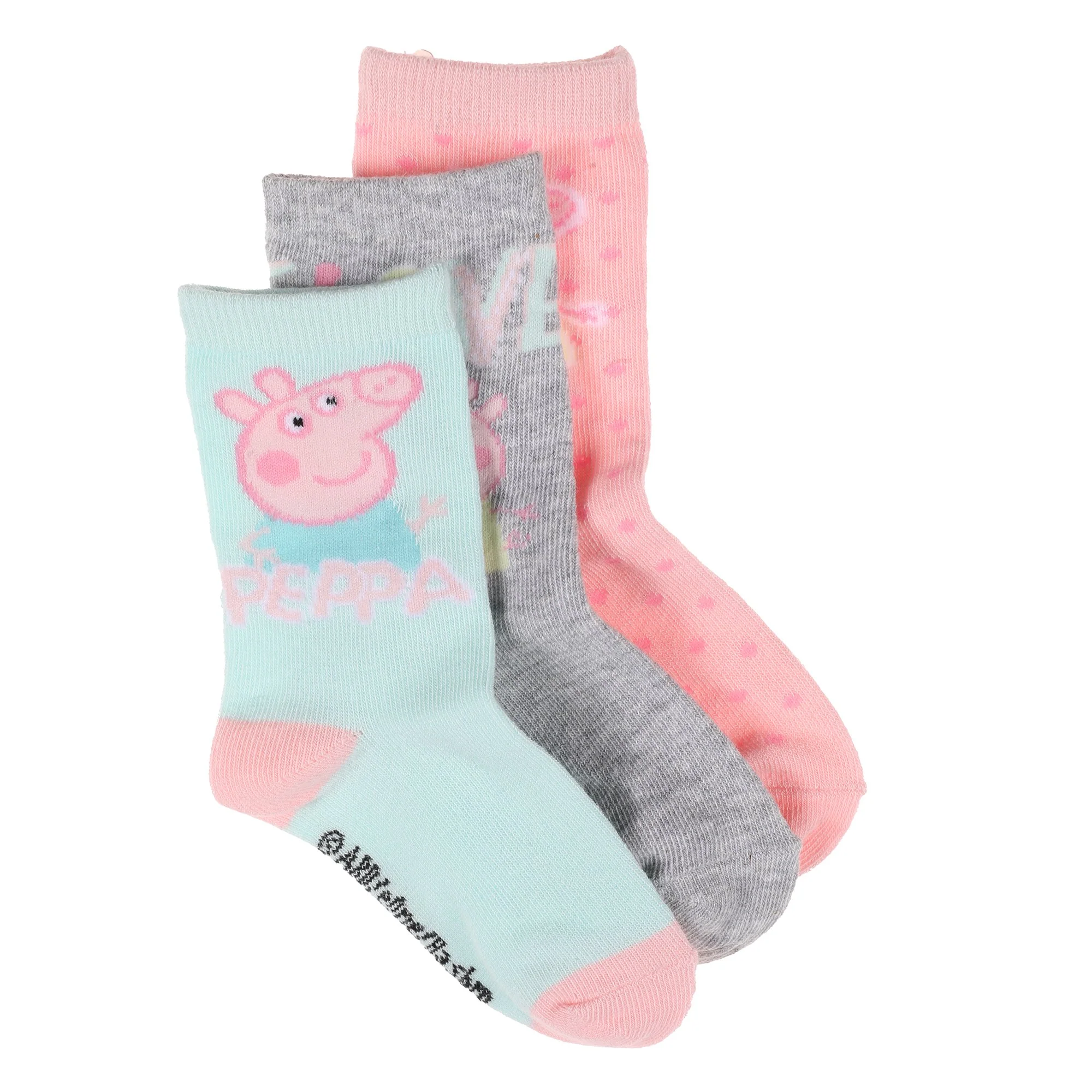 6 paires de chaussettes 27/38 - Multicolore
