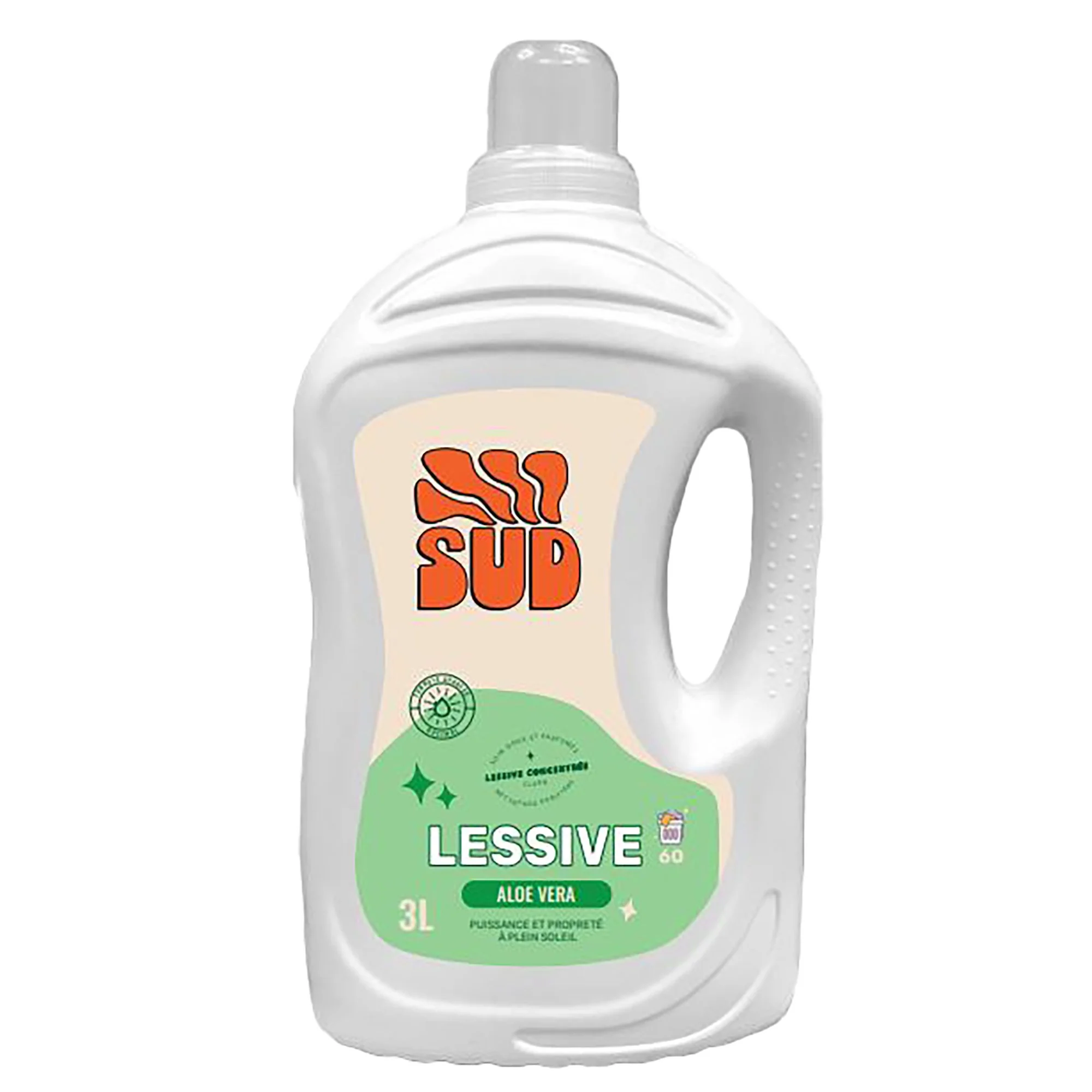60 doses de lessive liquide Aloe Vera
