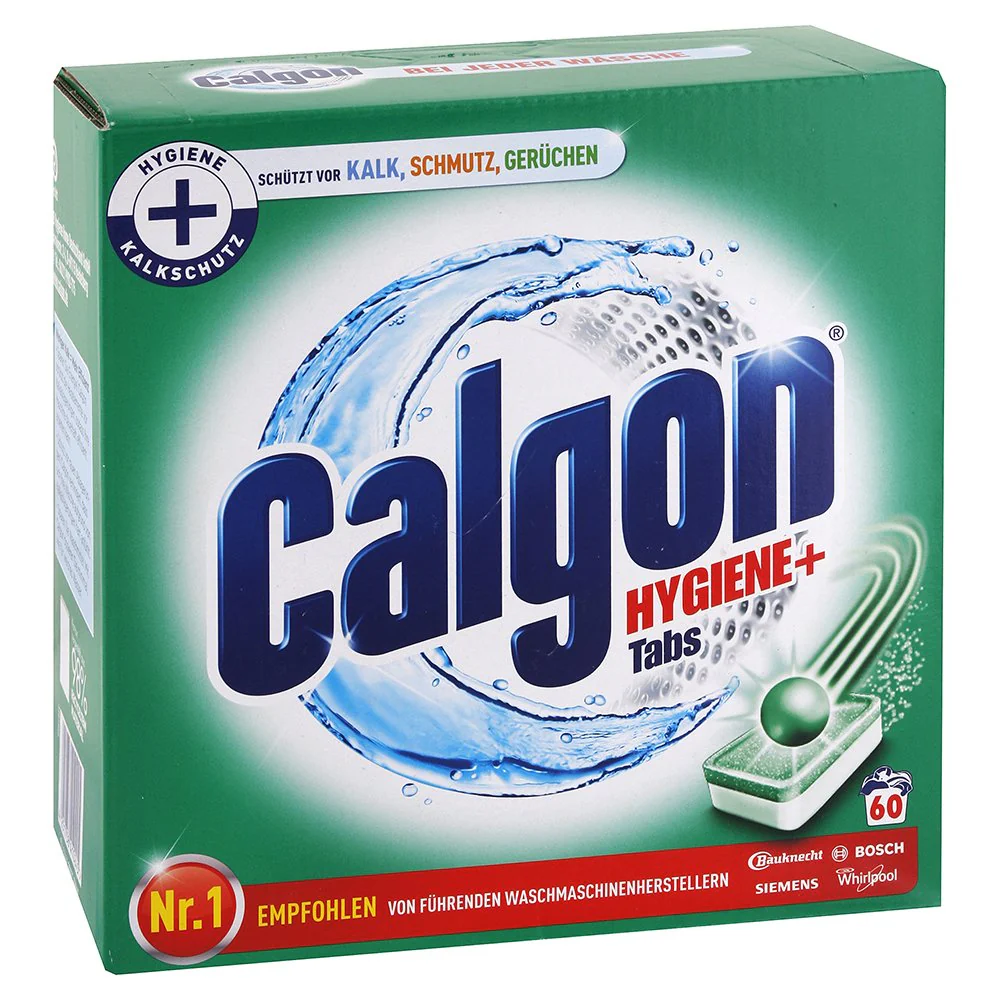 60 tablettes pour lave linge anti calcaire hygiène+