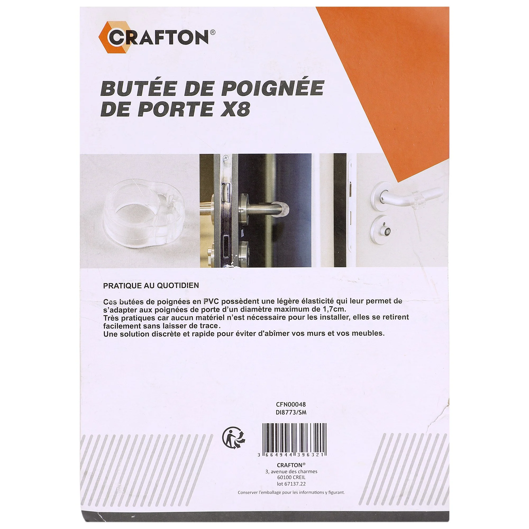 8 pièces butée de porte - Image 2