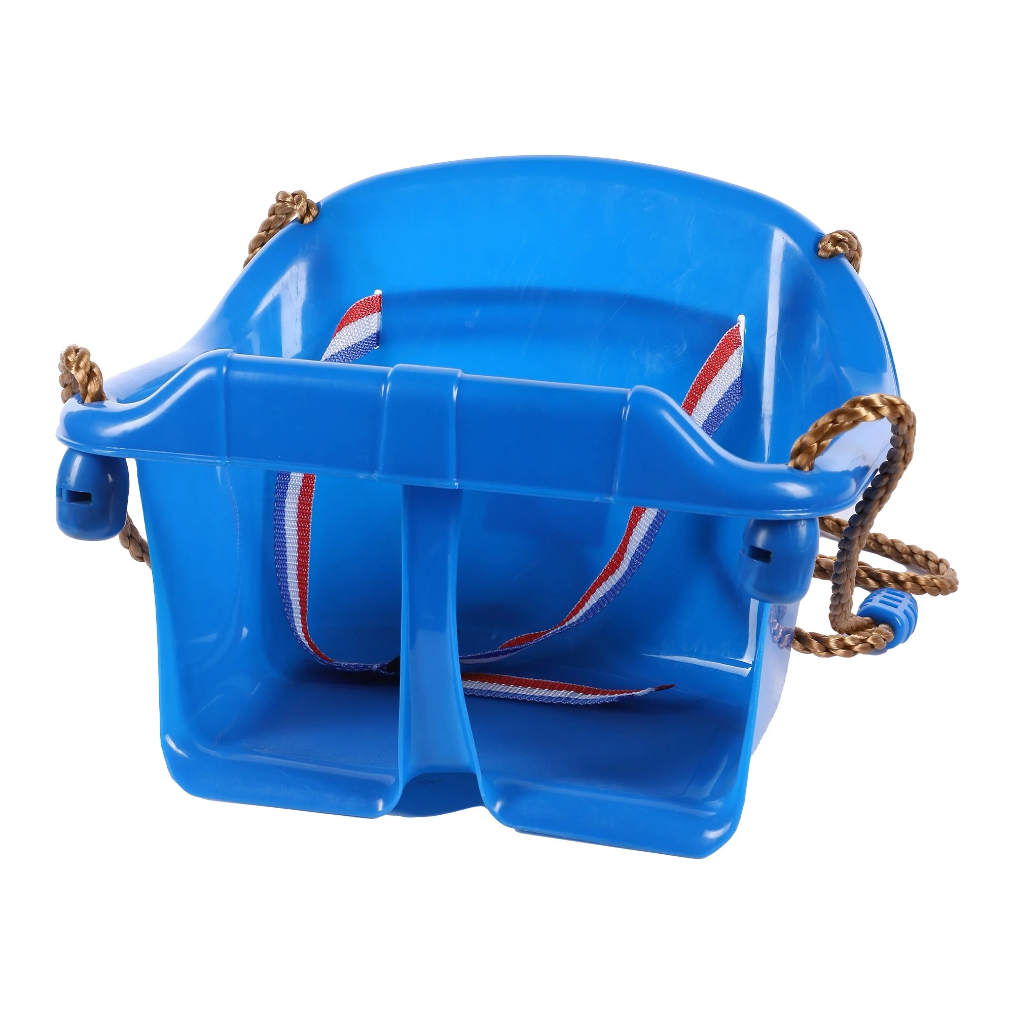 Balançoire en plastique avec corde  - Bleu - Image 2