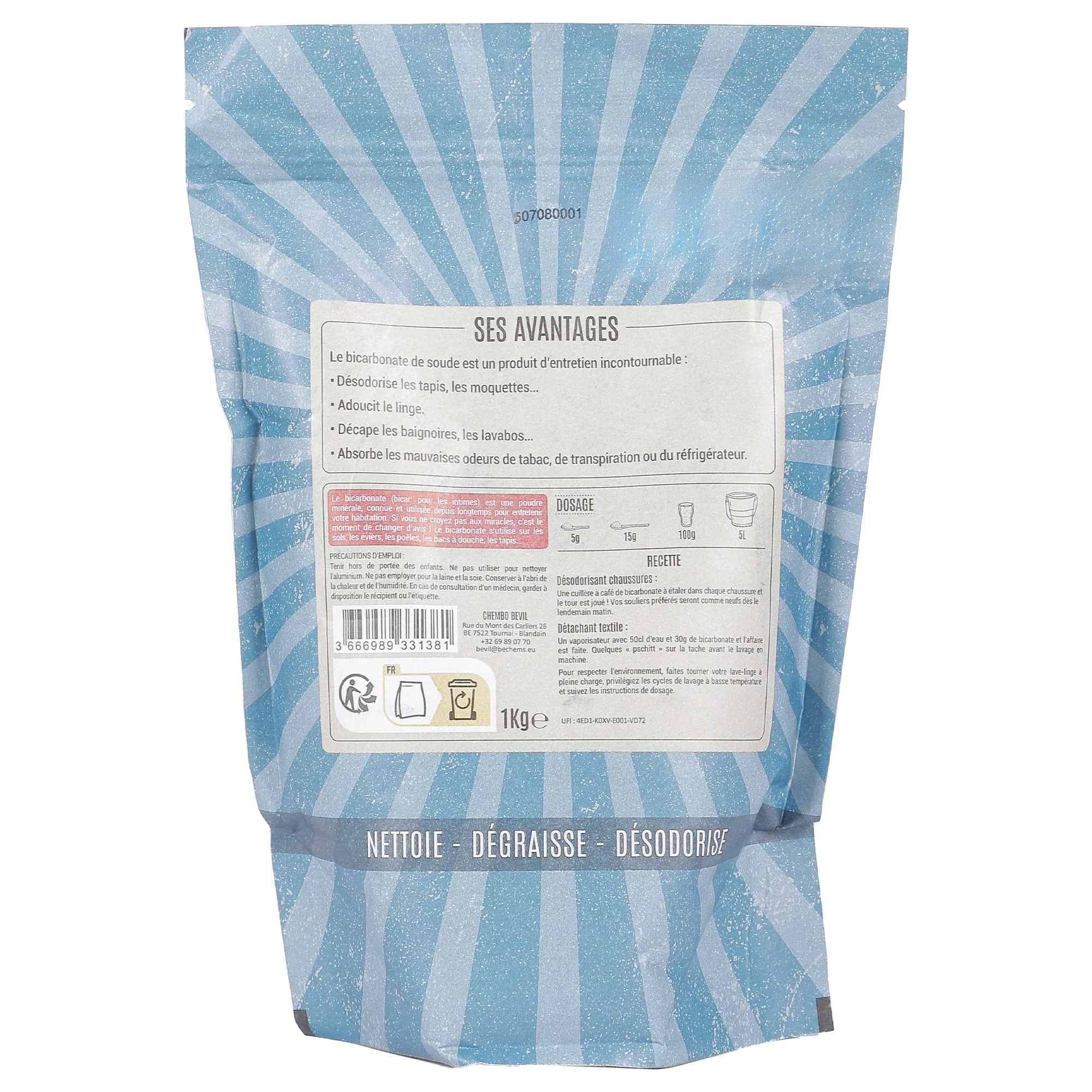 Bicarbonate de Soude Doypack - Image 2