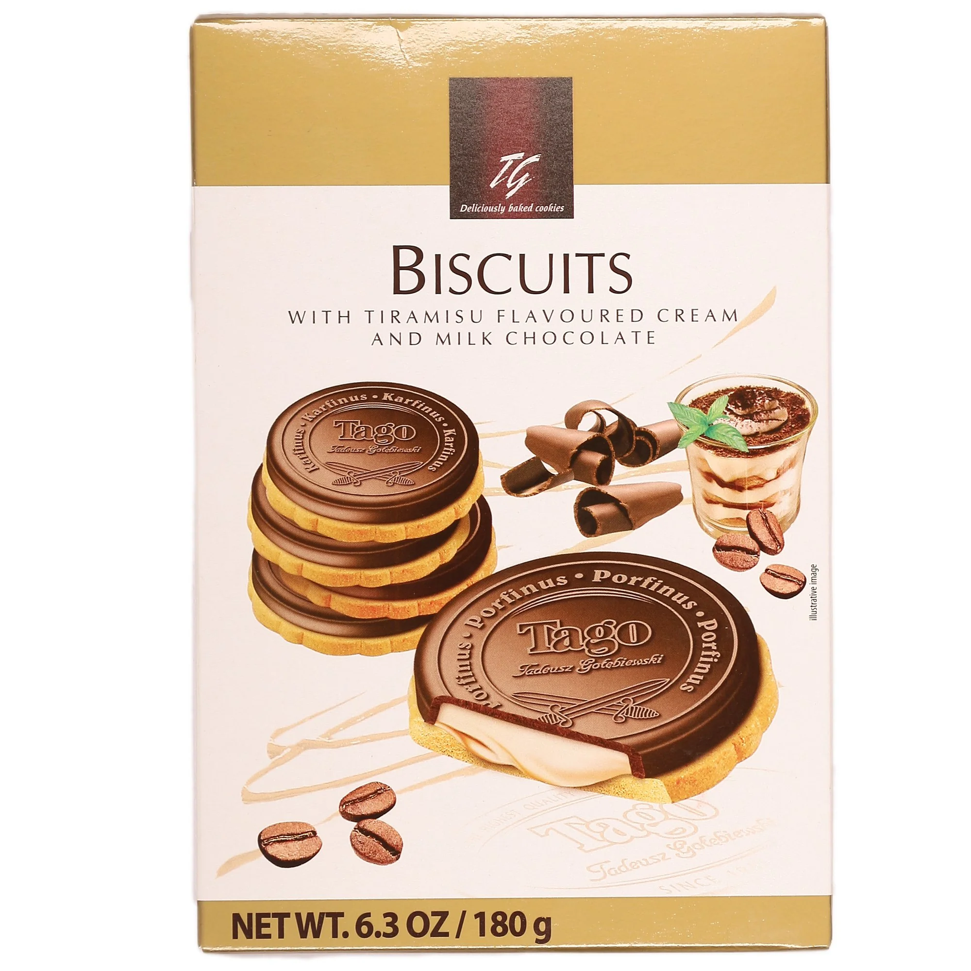 Biscuits à la crème de Tiramisu