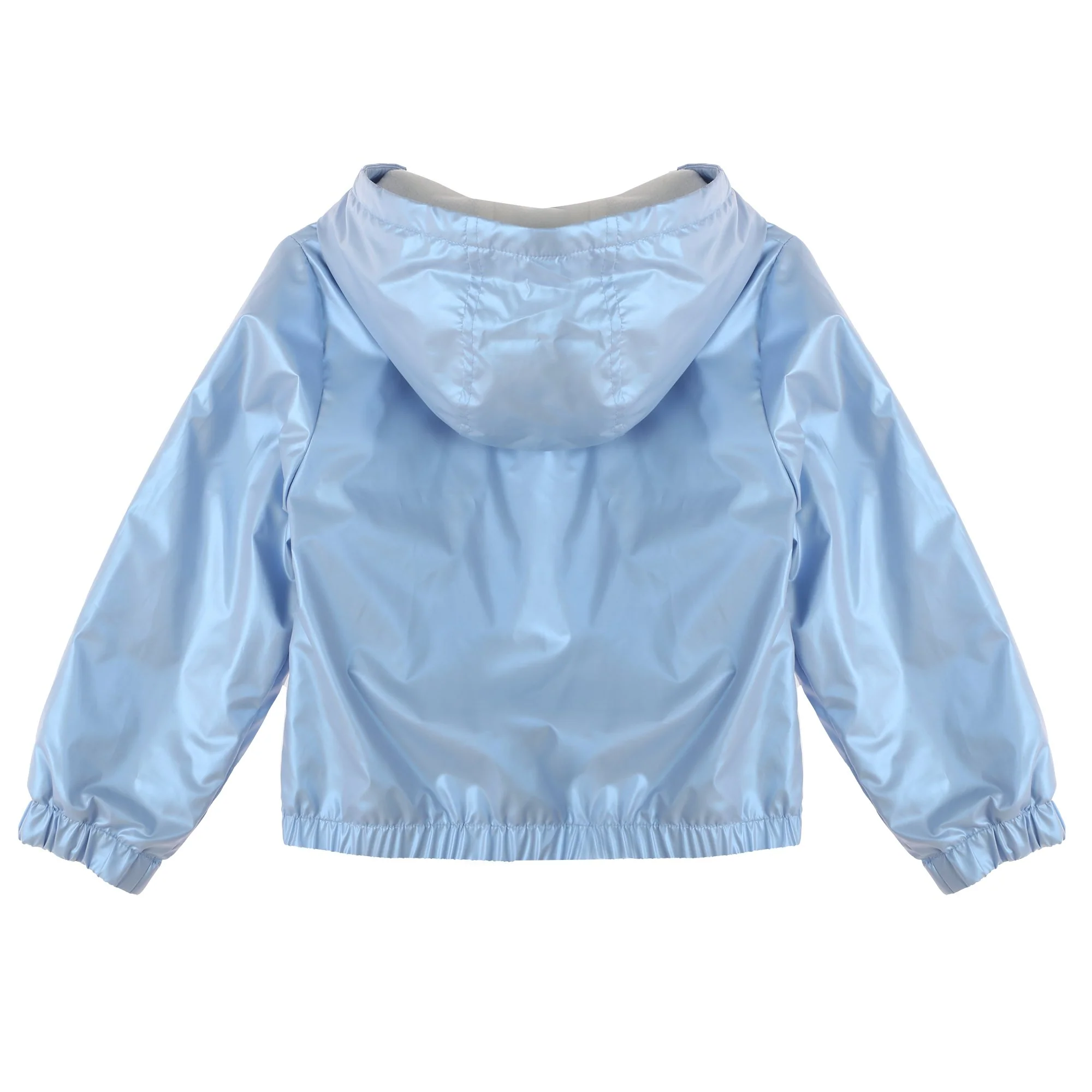 Blouson Brillant avec Doublure Polaire - Bleu - Image 2