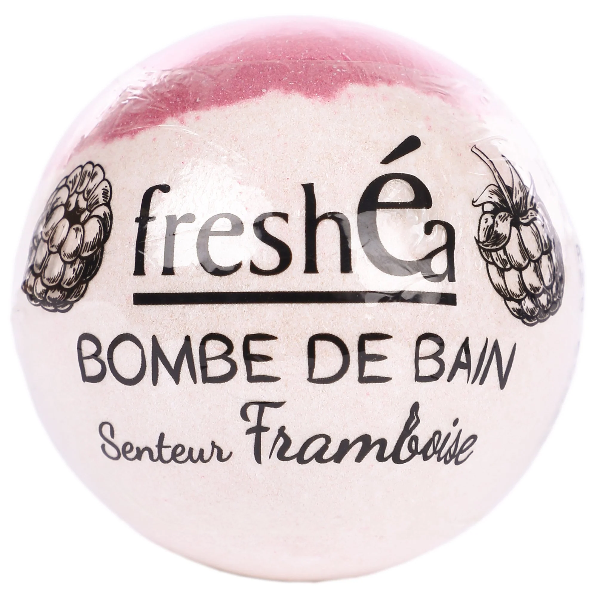 Bombe de bain à la framboise