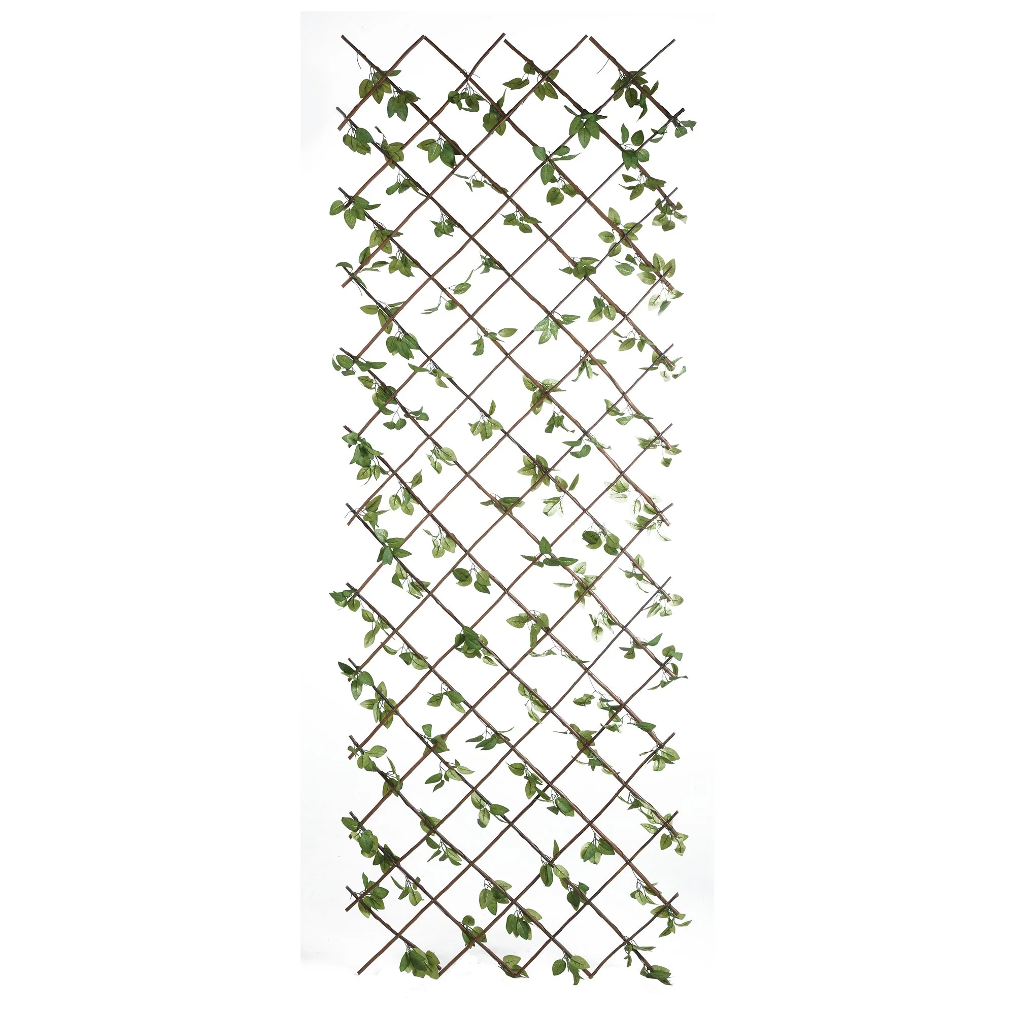 Brise vue trellis saule et feuilles artificielles - Image 3
