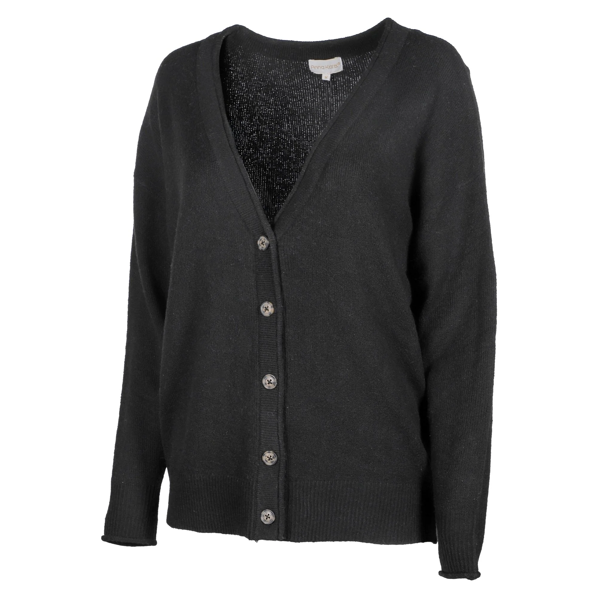 Cardigan en maille  - Noir - Image 5