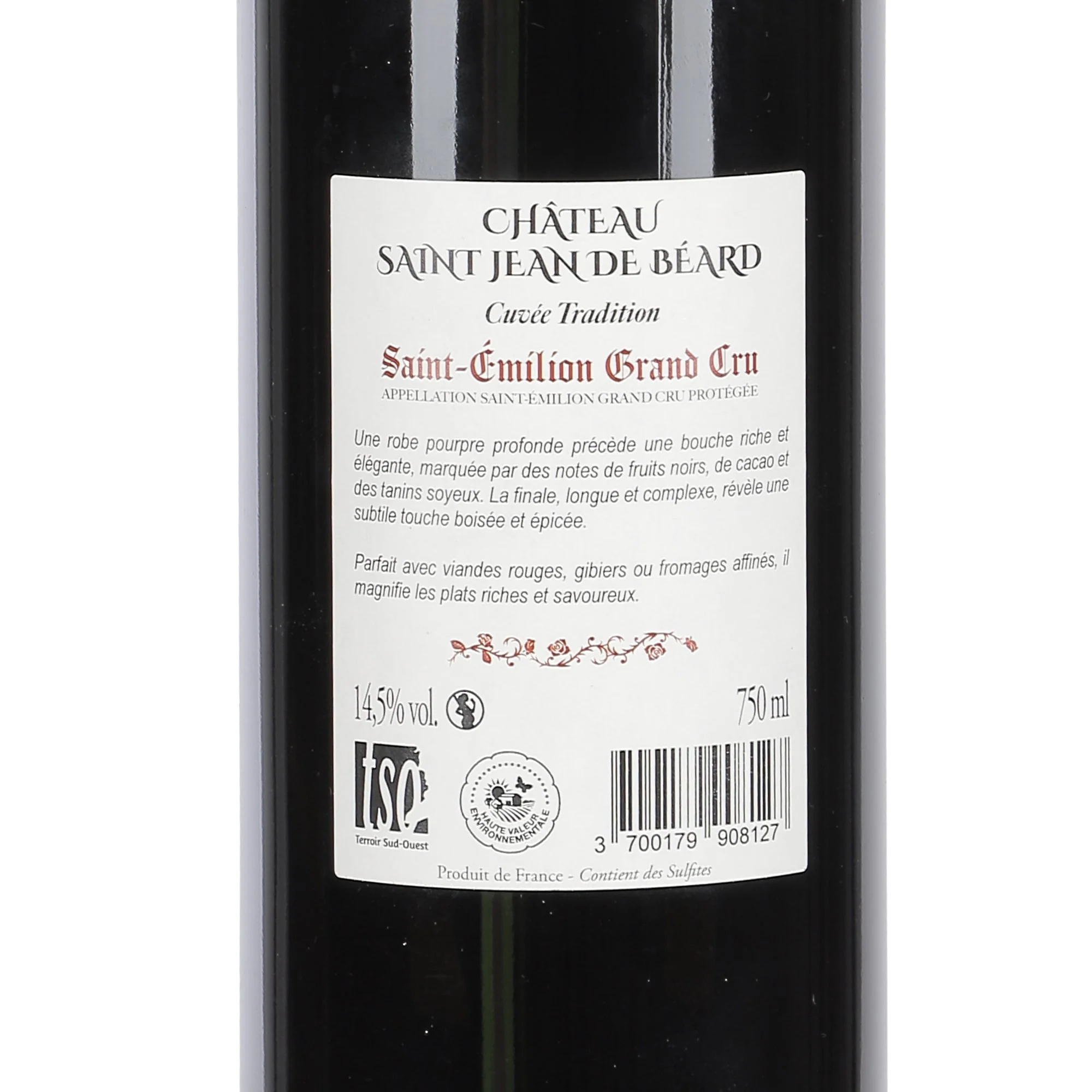 Château Saint Jean de Beard AOP Saint Emilion Grand cru 2022 - Image 3