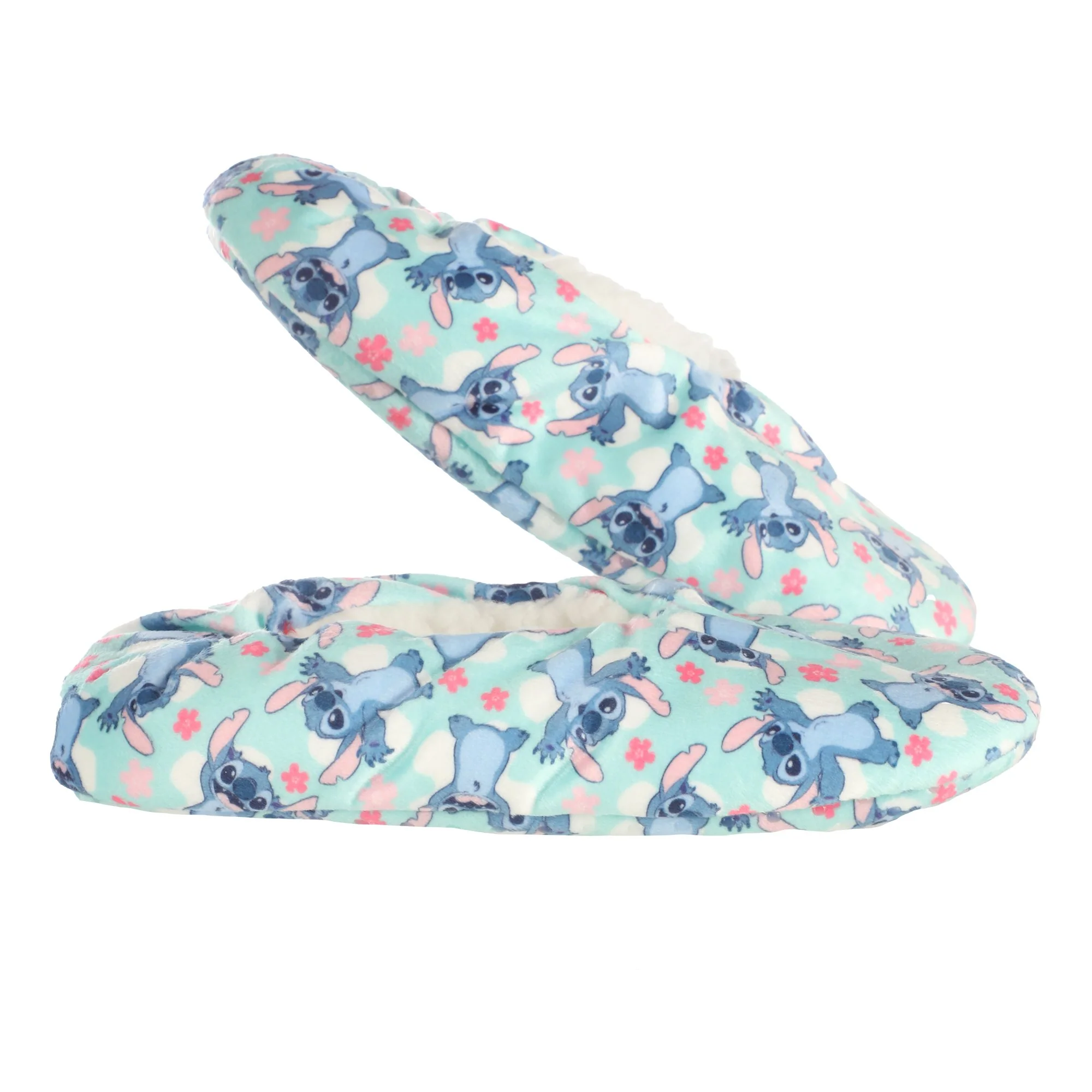 Chaussons fourrées sherpa 27/35 - Bleu clair - Image 4