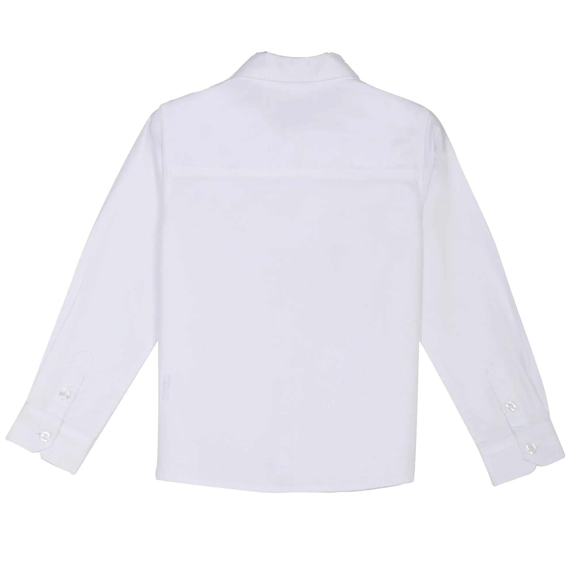 Chemise avec broderie - Blanc - Image 2