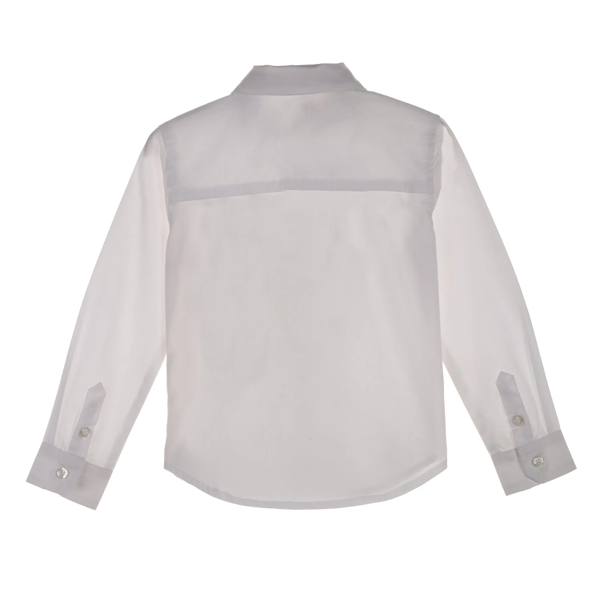Chemise avec nĆud papillon 3/12 ans - Blanc - Image 2