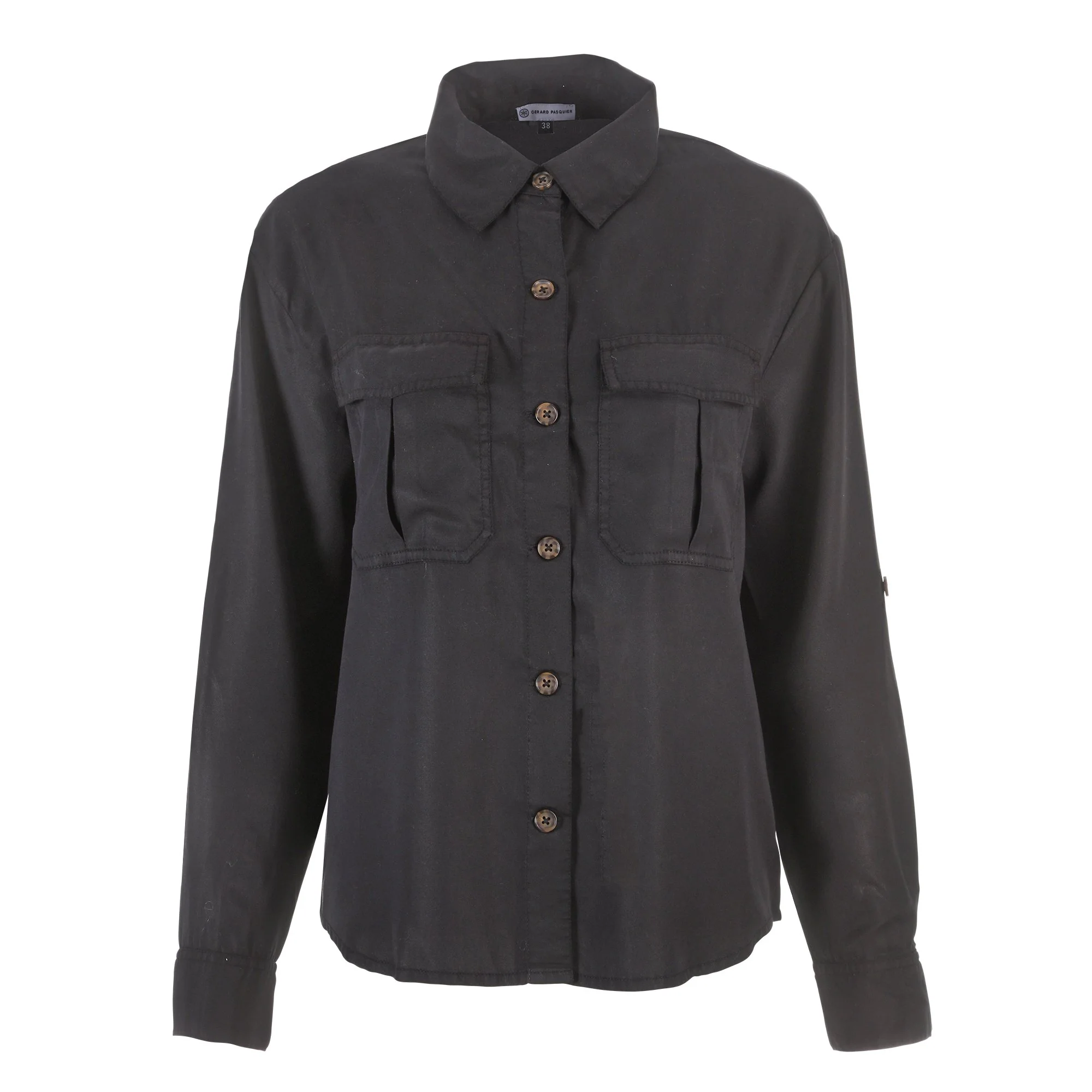 Chemise avec poches  - Kaki - Image 5