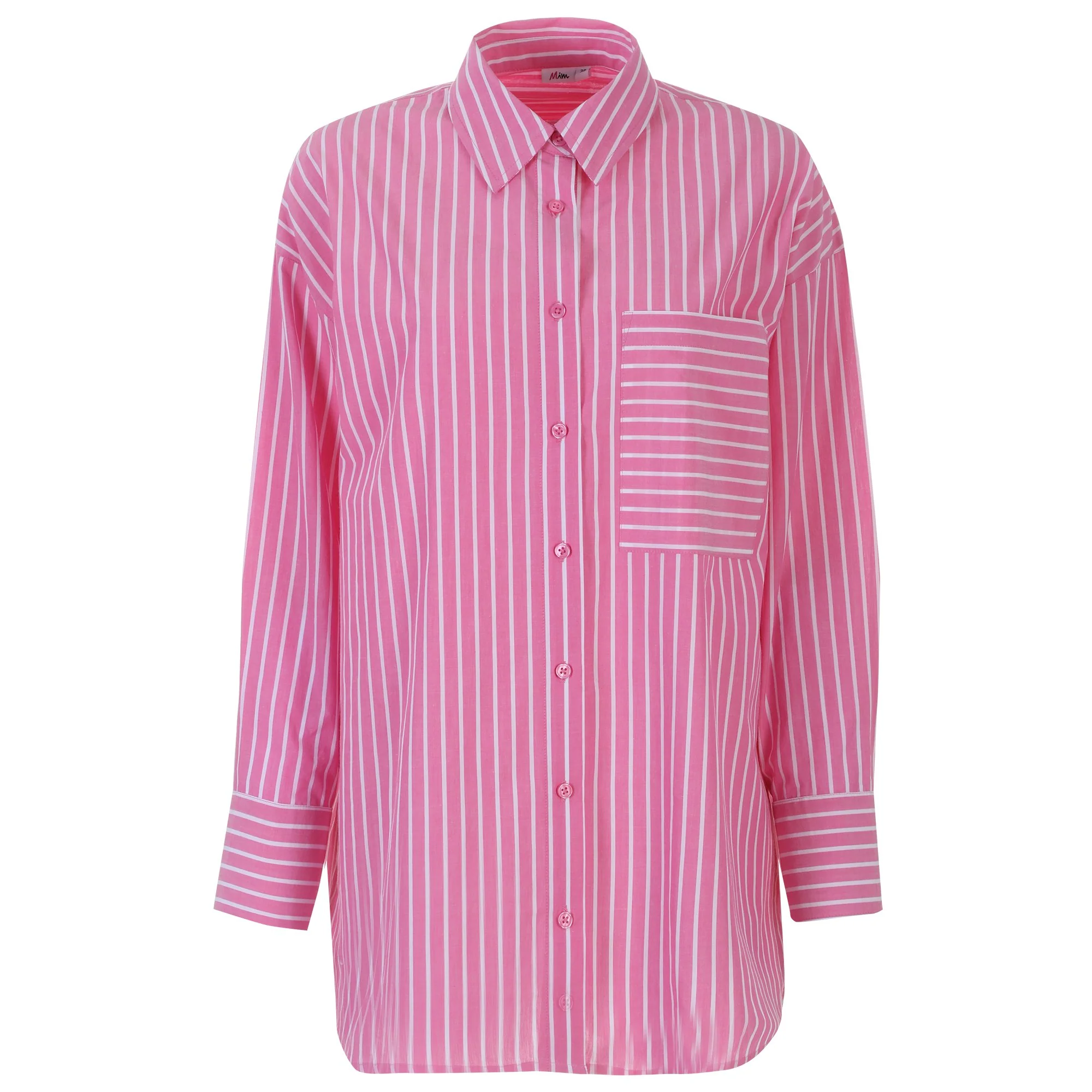 Chemise en popeline  - Blanc