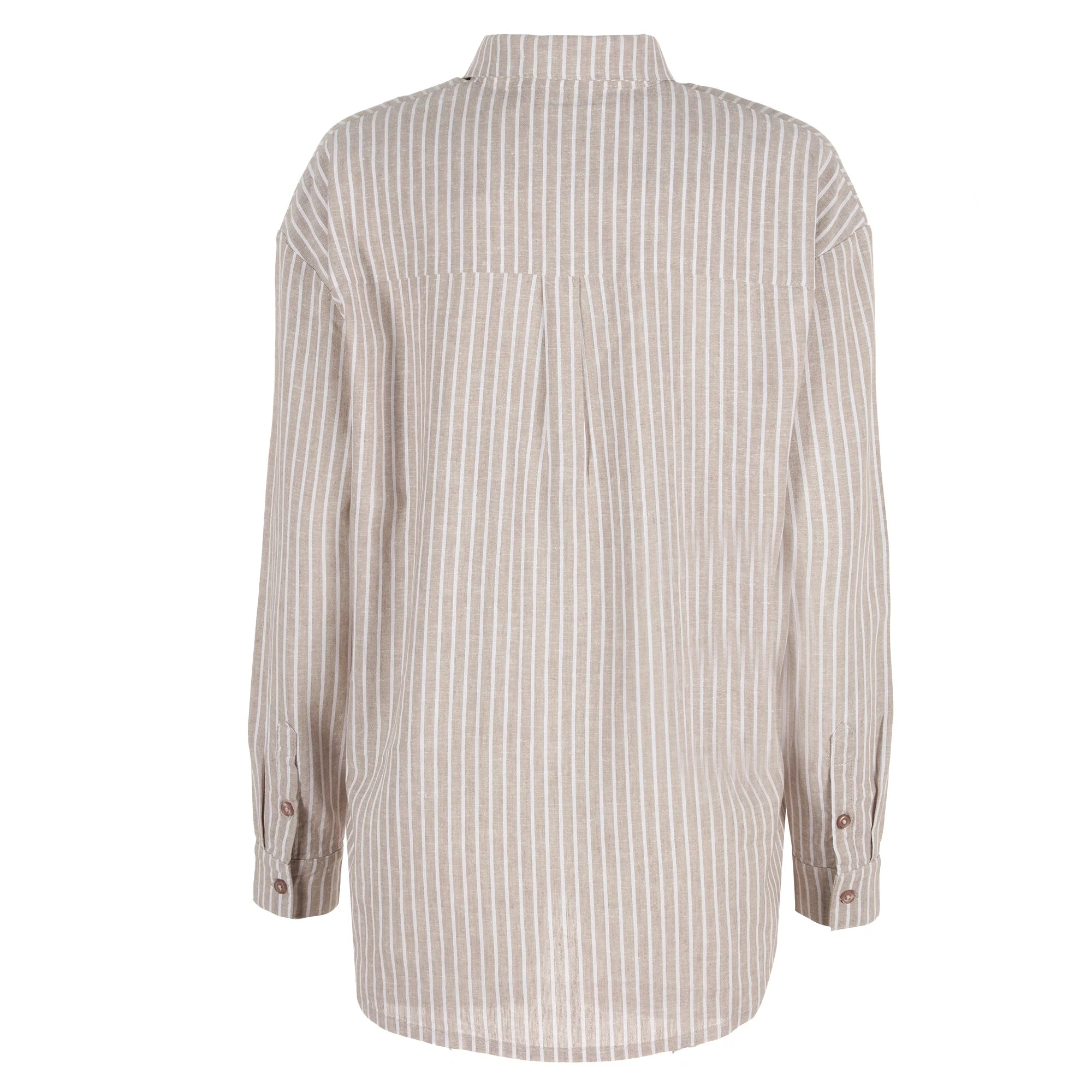 Chemise longue - Beige - Image 2