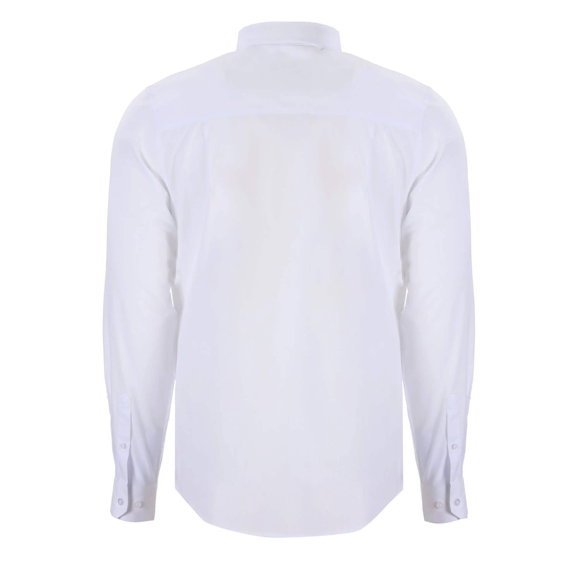 Chemise manches longues  - Blanc - Image 2