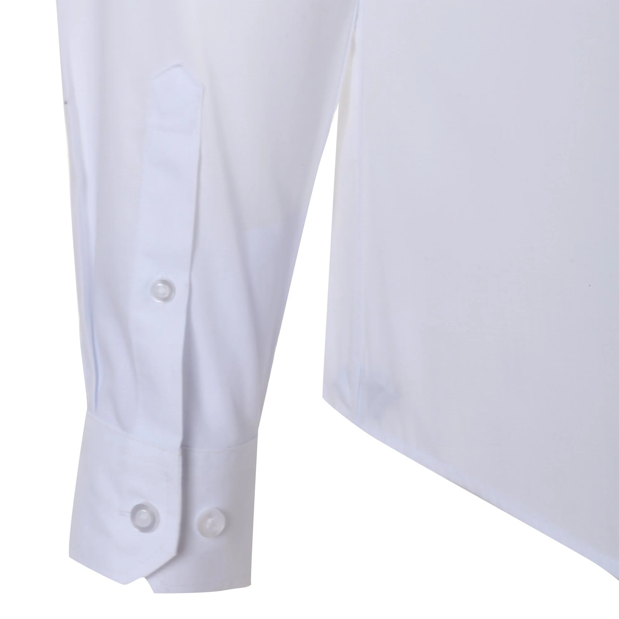 Chemise manches longues  - Blanc - Image 3