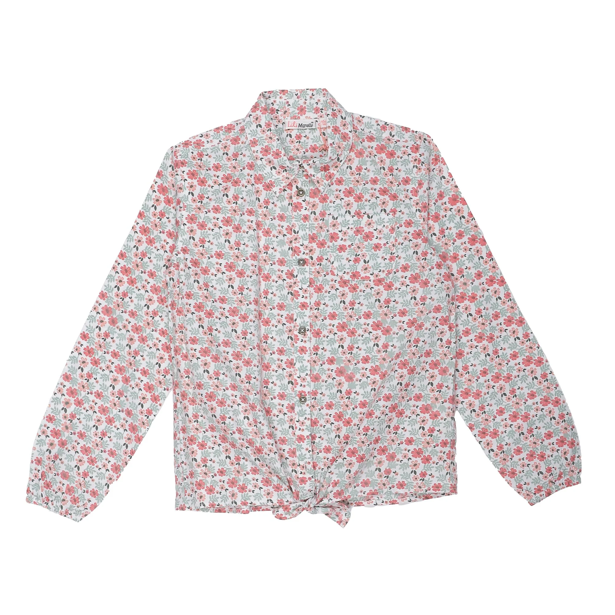Chemise nouée 3/10 ans - Blanc