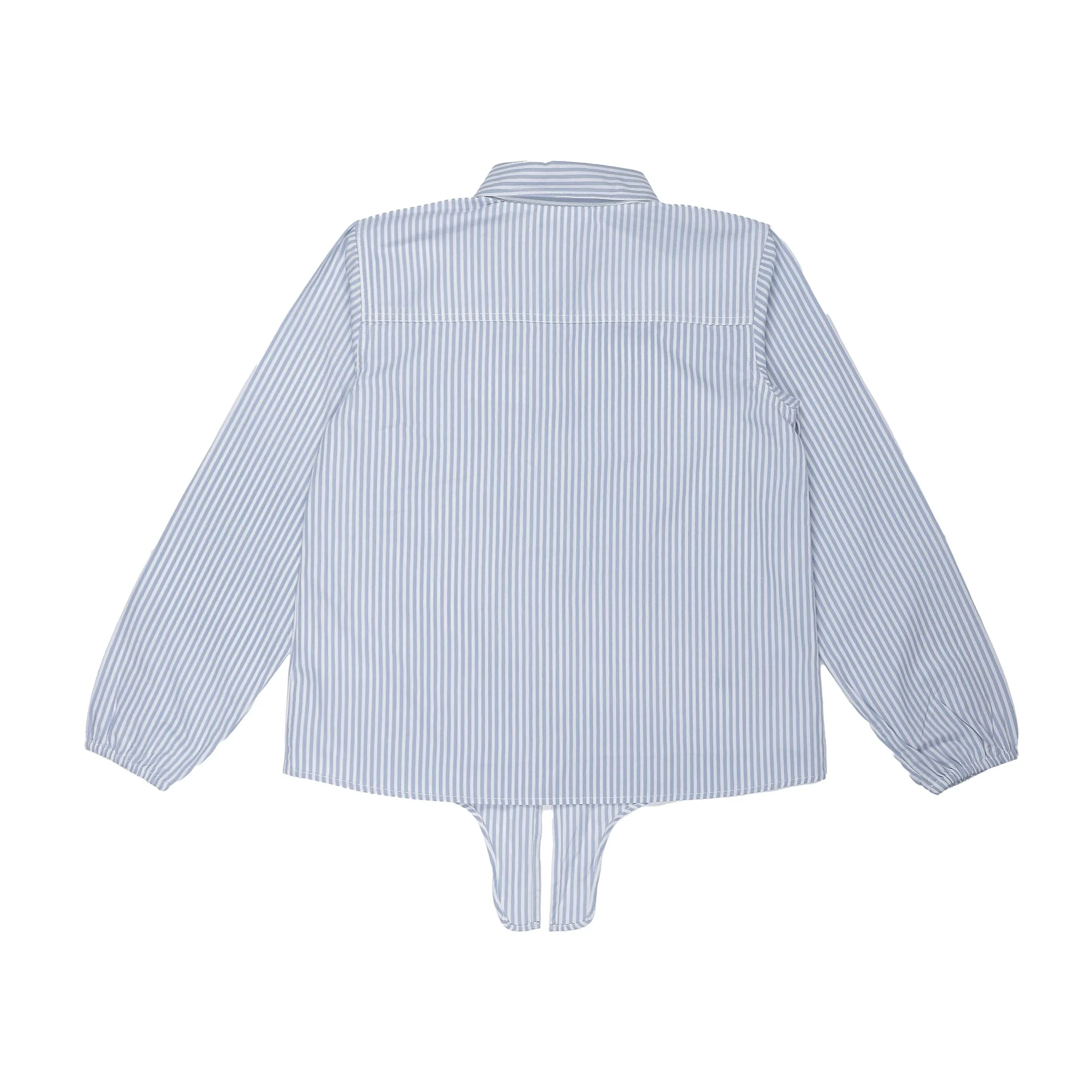 Chemise nouée 3/10 ans - Blanc - Image 6