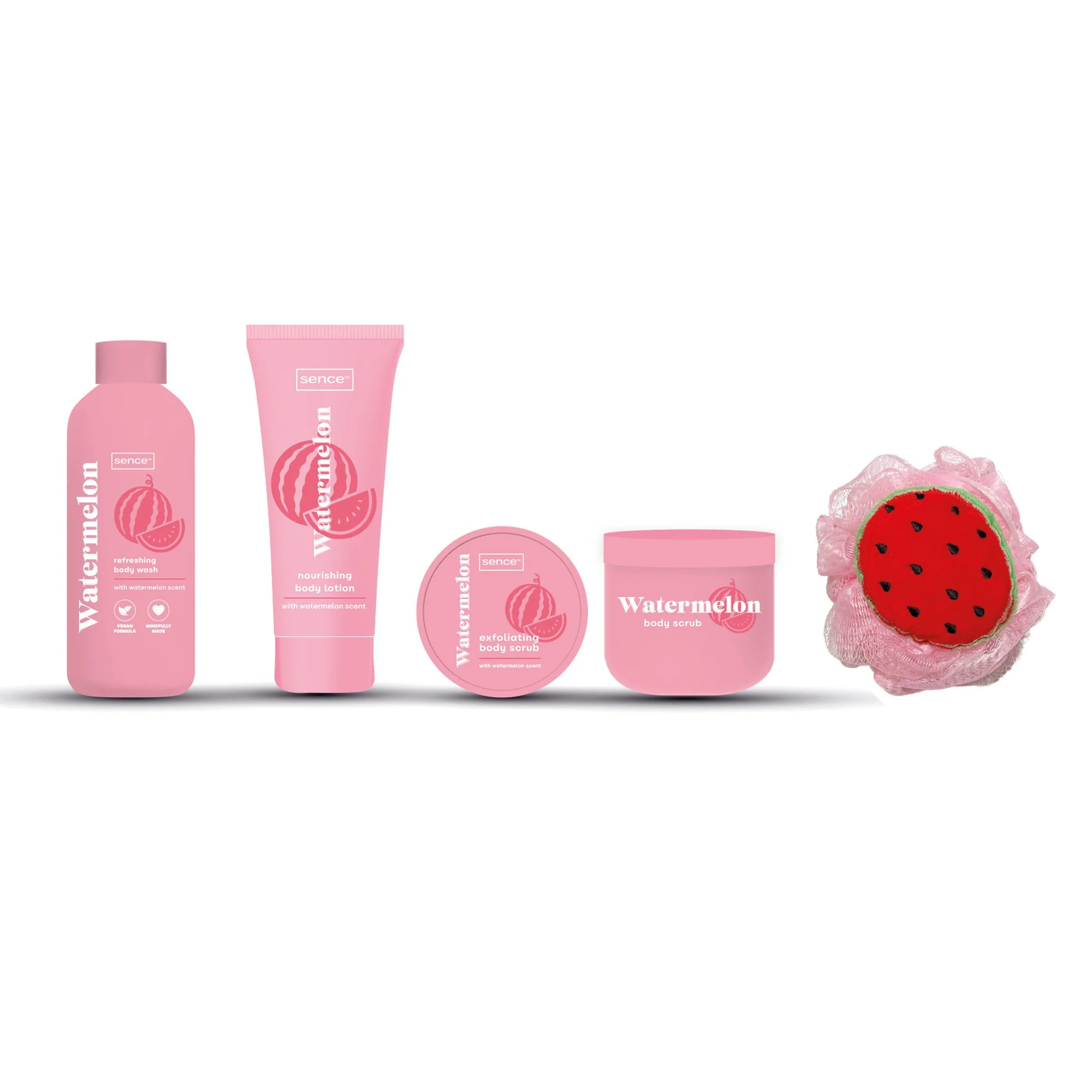 Coffret 4 pièces pastèque