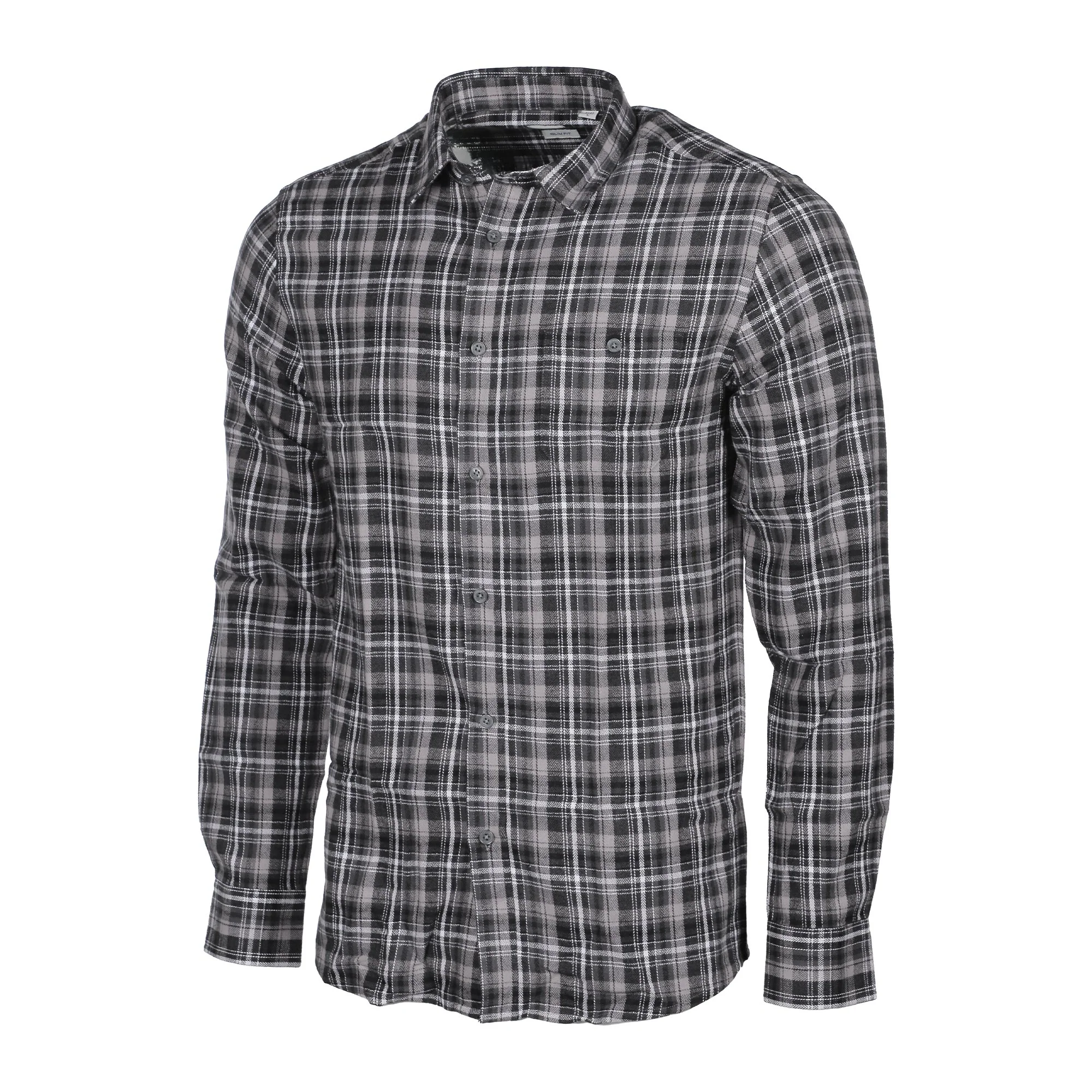 COFFRET CHEMISE FLANELLE ANTHRACITE - Image 3