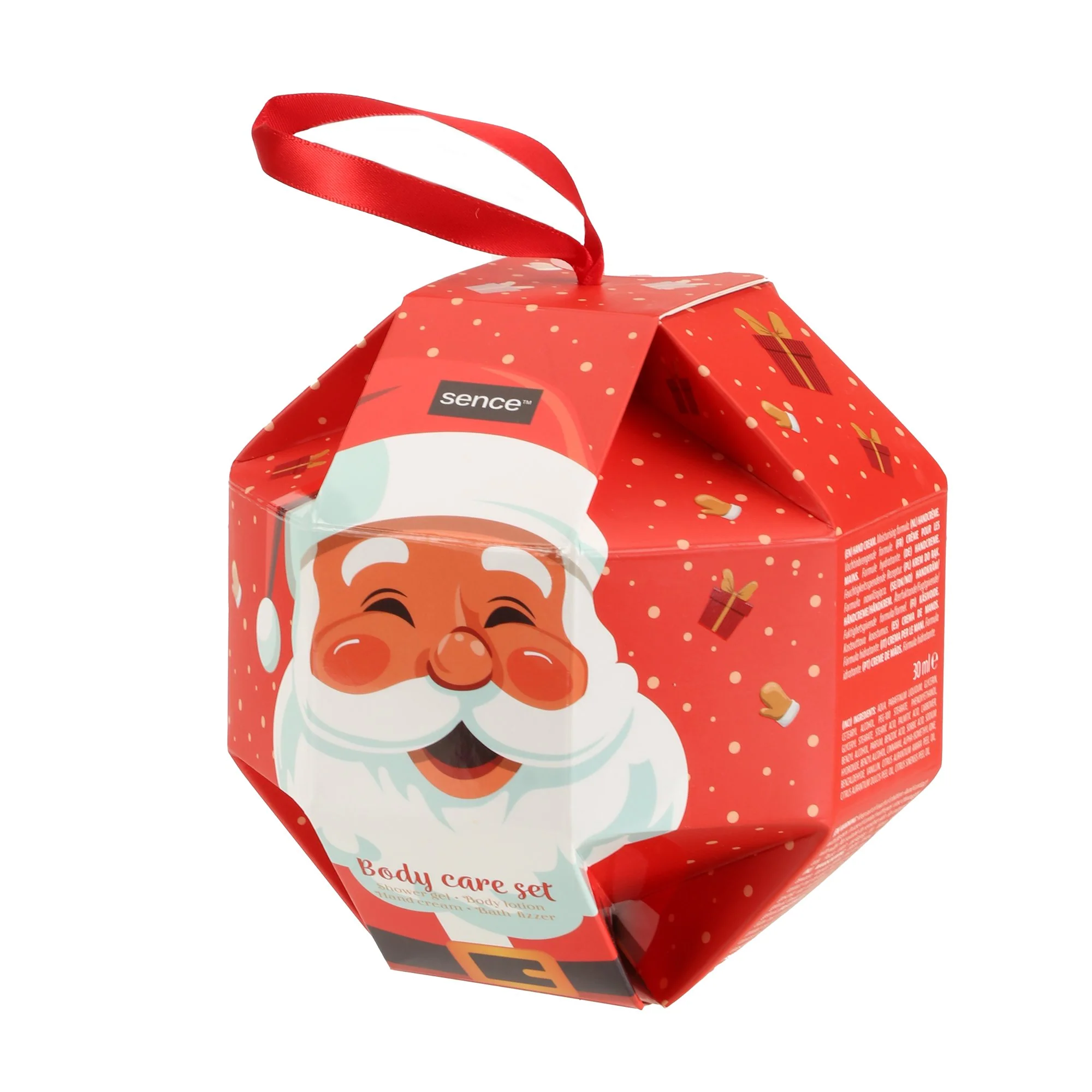 Coffret Christmas soin du corps  - Rouge
