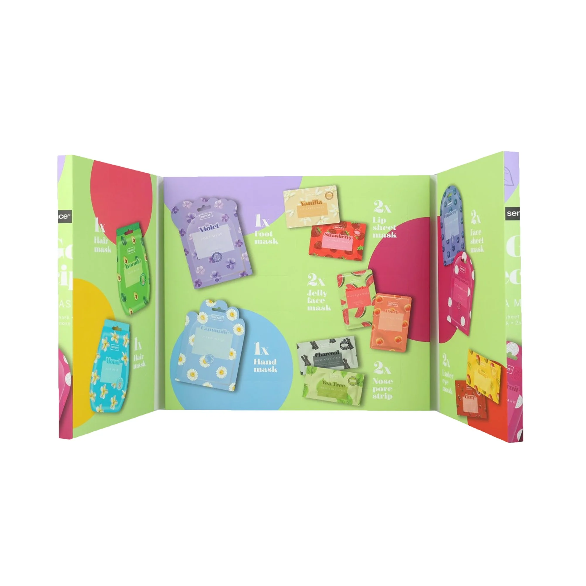 Coffret de 14 masques Planet love - Image 2