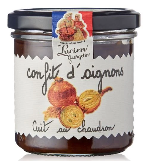 Confit d'oignons cuit au chaudron