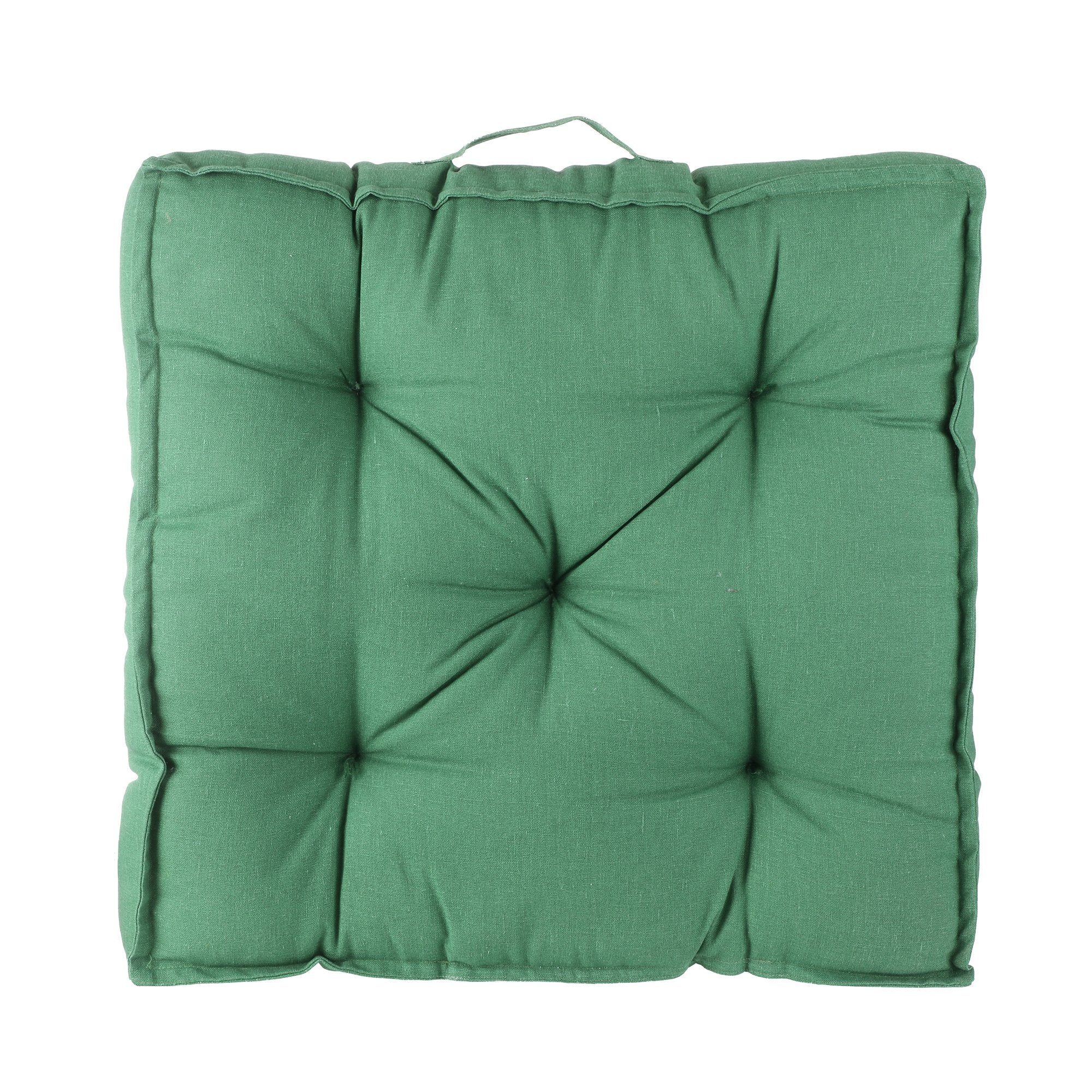 Coussin de sol imprimé 60x60cm - Vert - Image 2