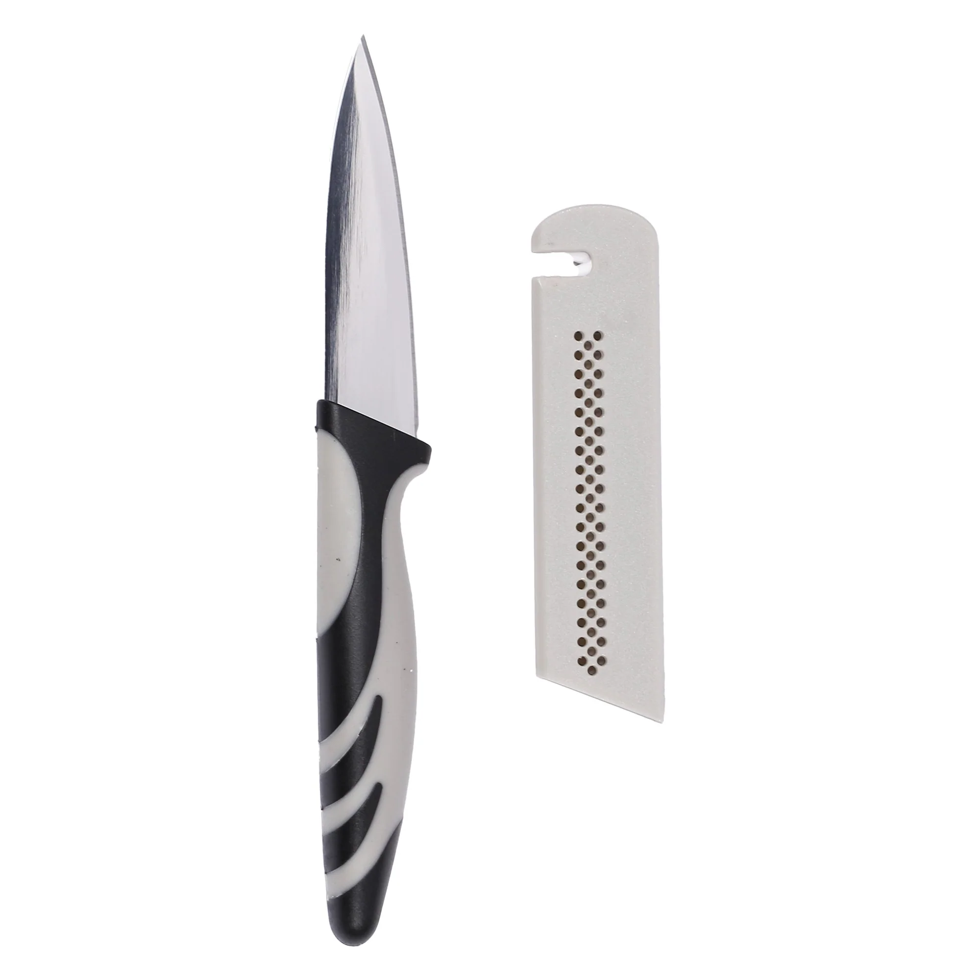 Couteau 8.5 cm + étui aiguiseur céramique - Image 4