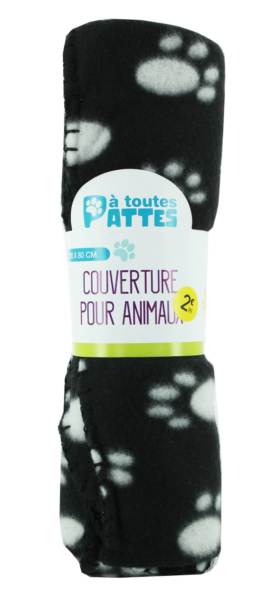 Couverture imprimée pour animaux  - Noir - Image 3