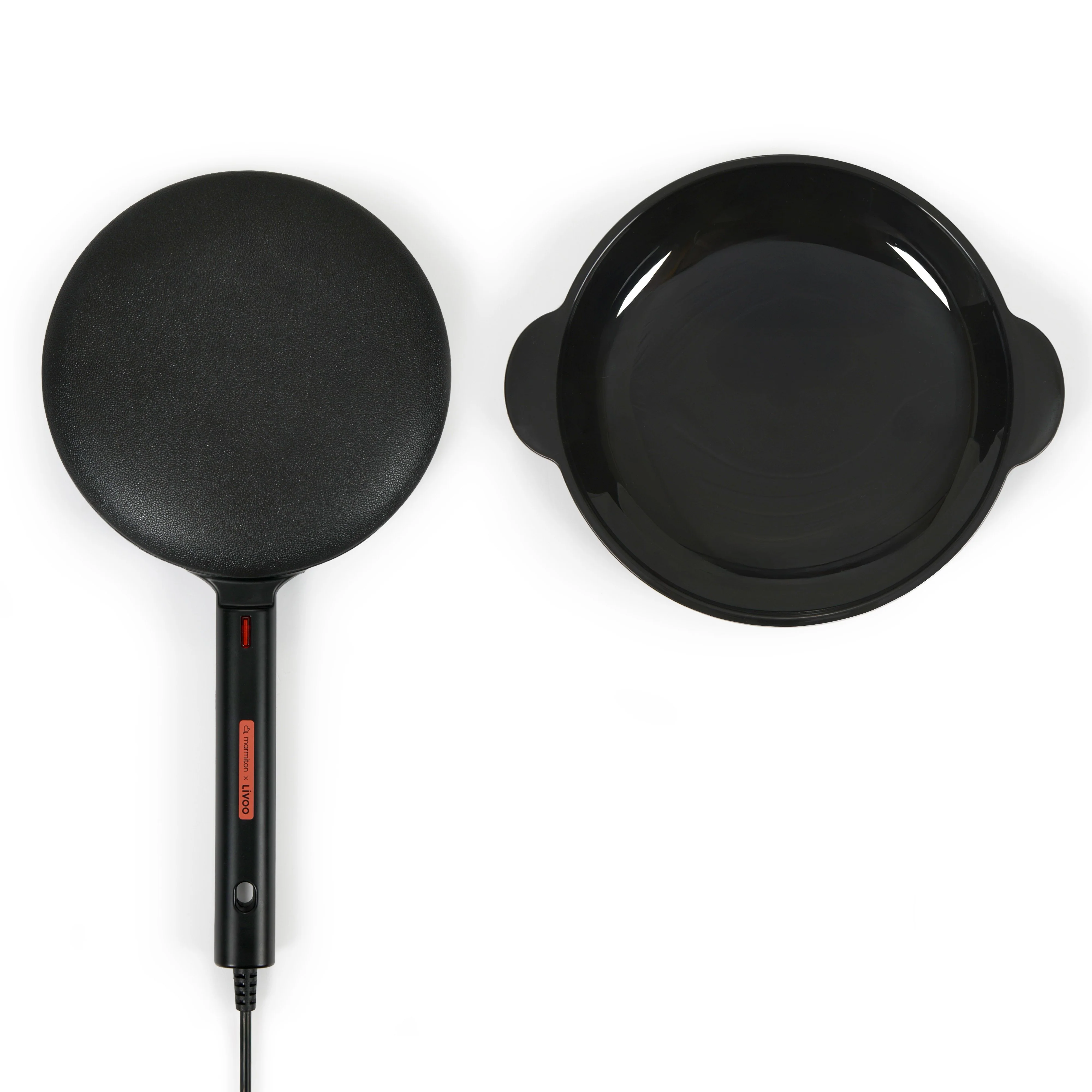 Crêpière noire électrique - Image 2