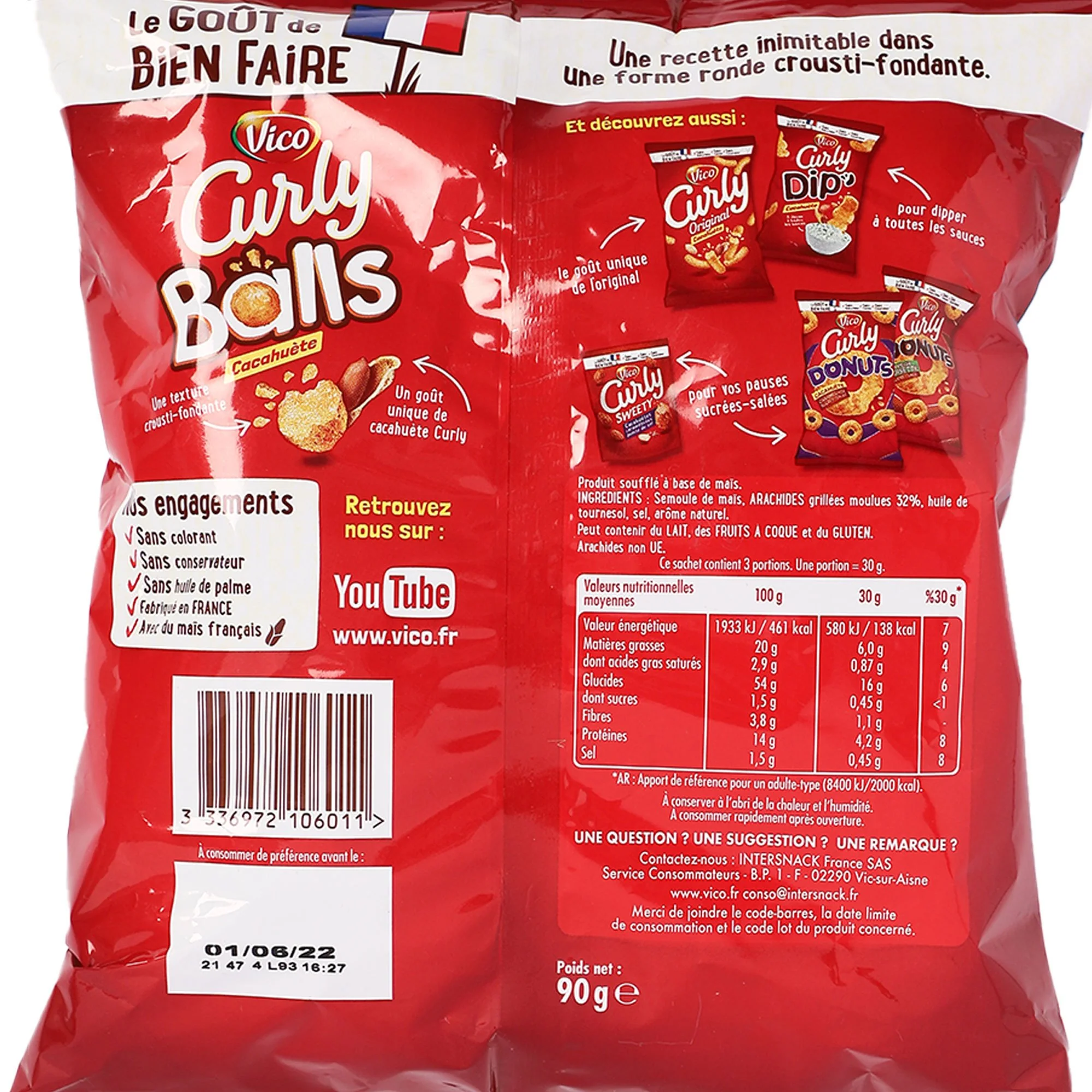 Curly balls cacahuète - Image 3