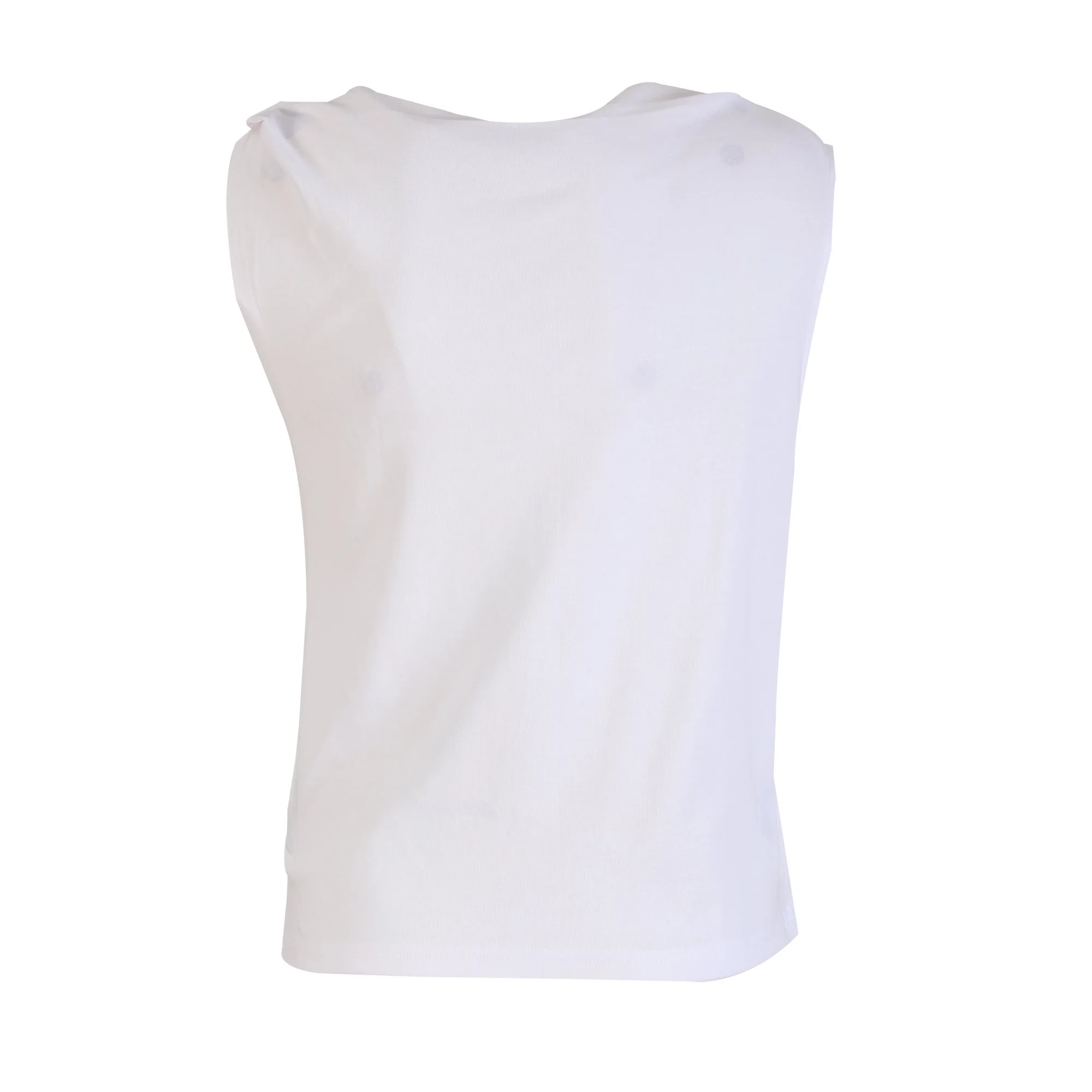Débardeur asymétrique  - Blanc - Image 6