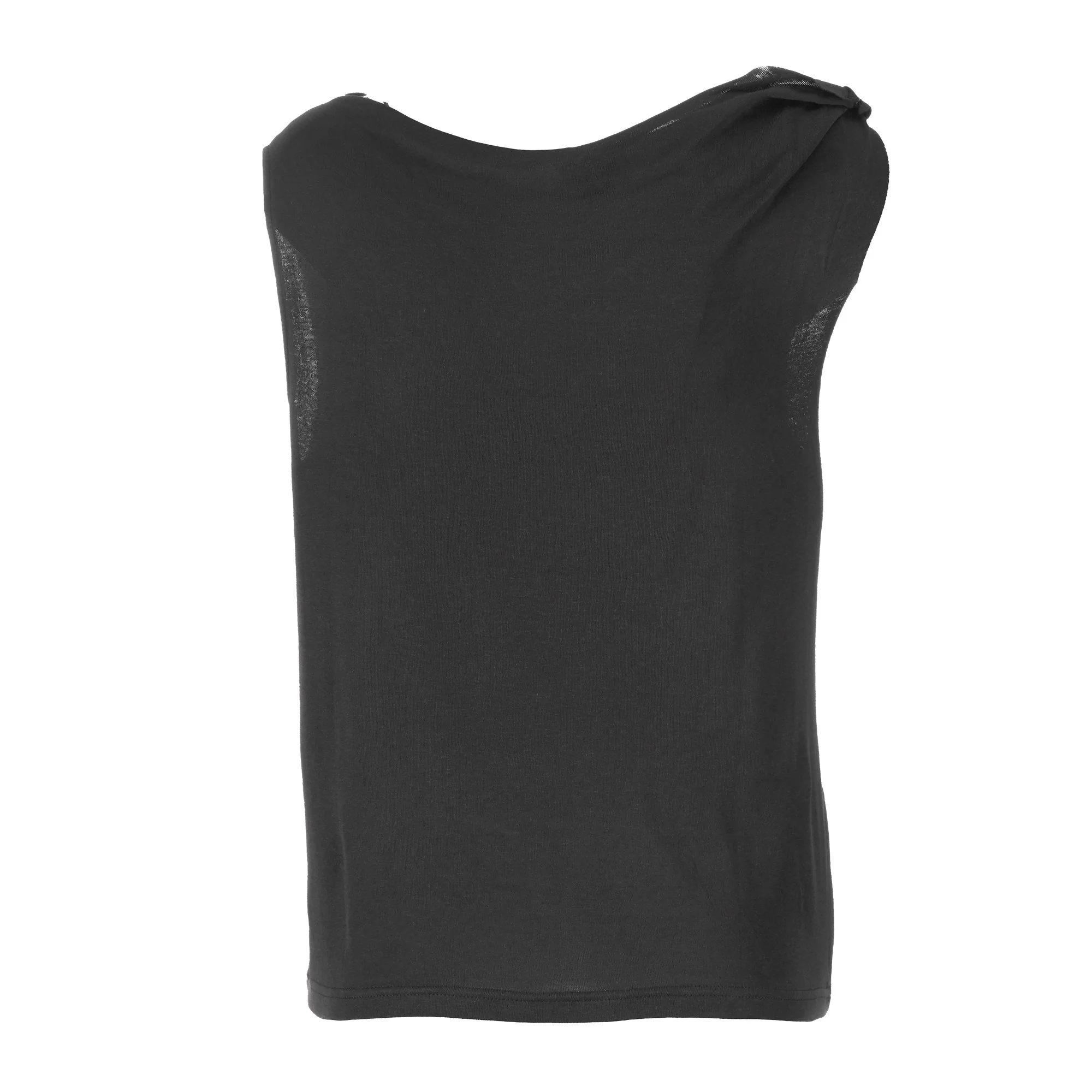 Débardeur asymétrique  - Marron - Image 3