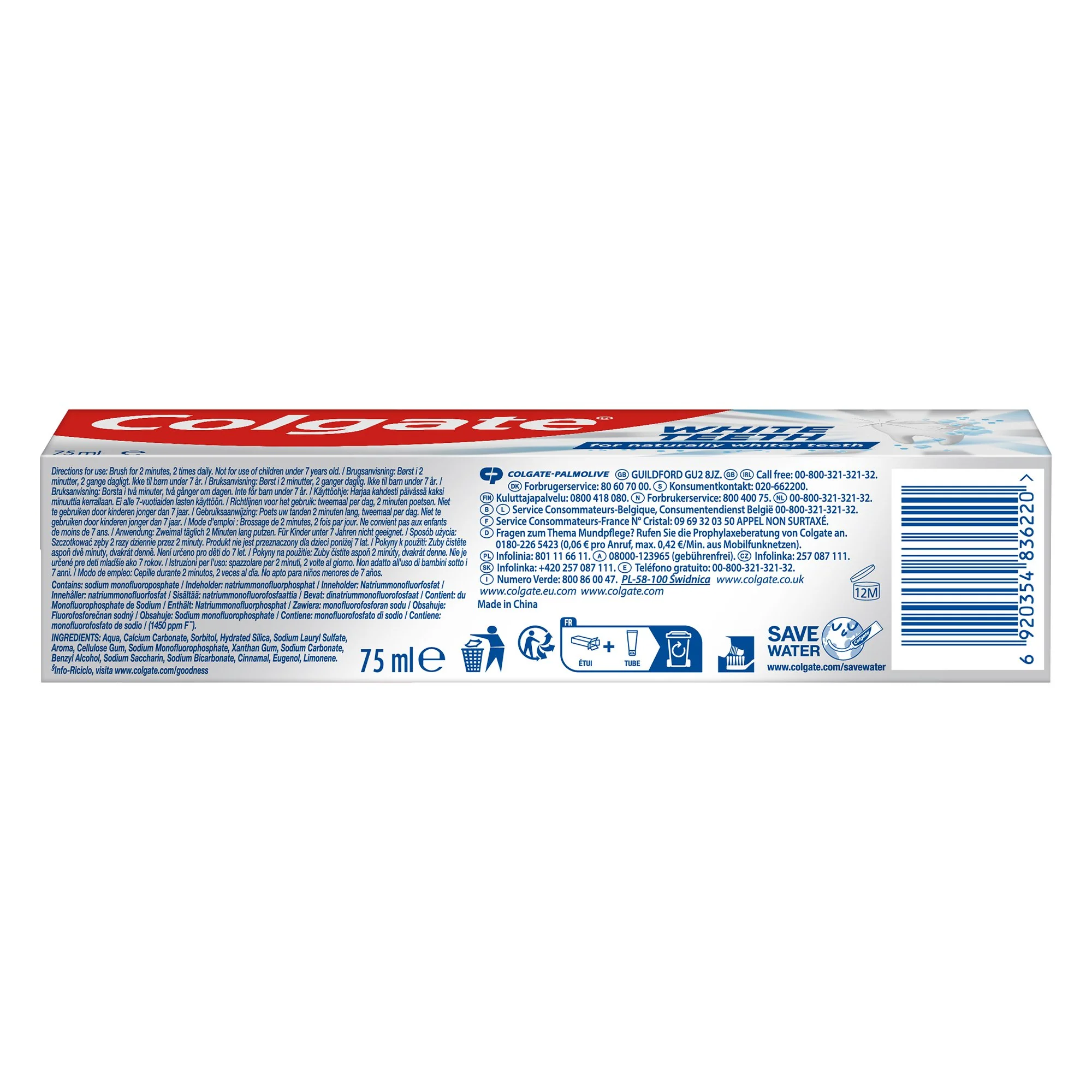 Dentifrice blancheur au bicarbonate de soude - Image 2