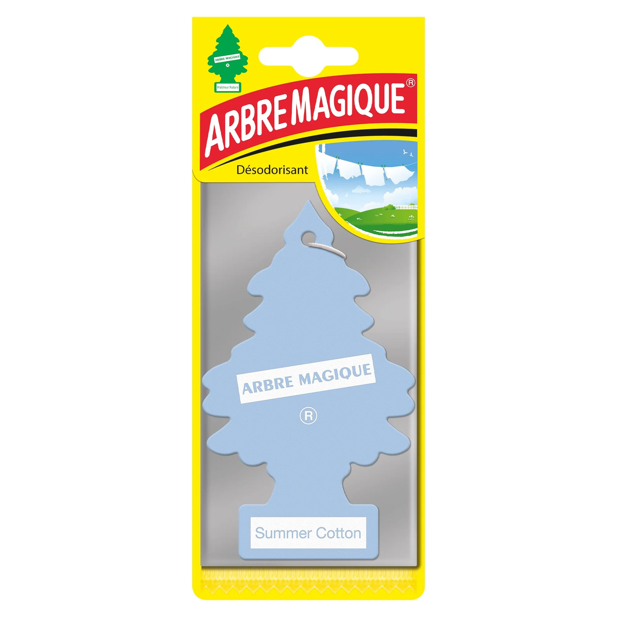 Désodorisant arbre magique summer cotton
