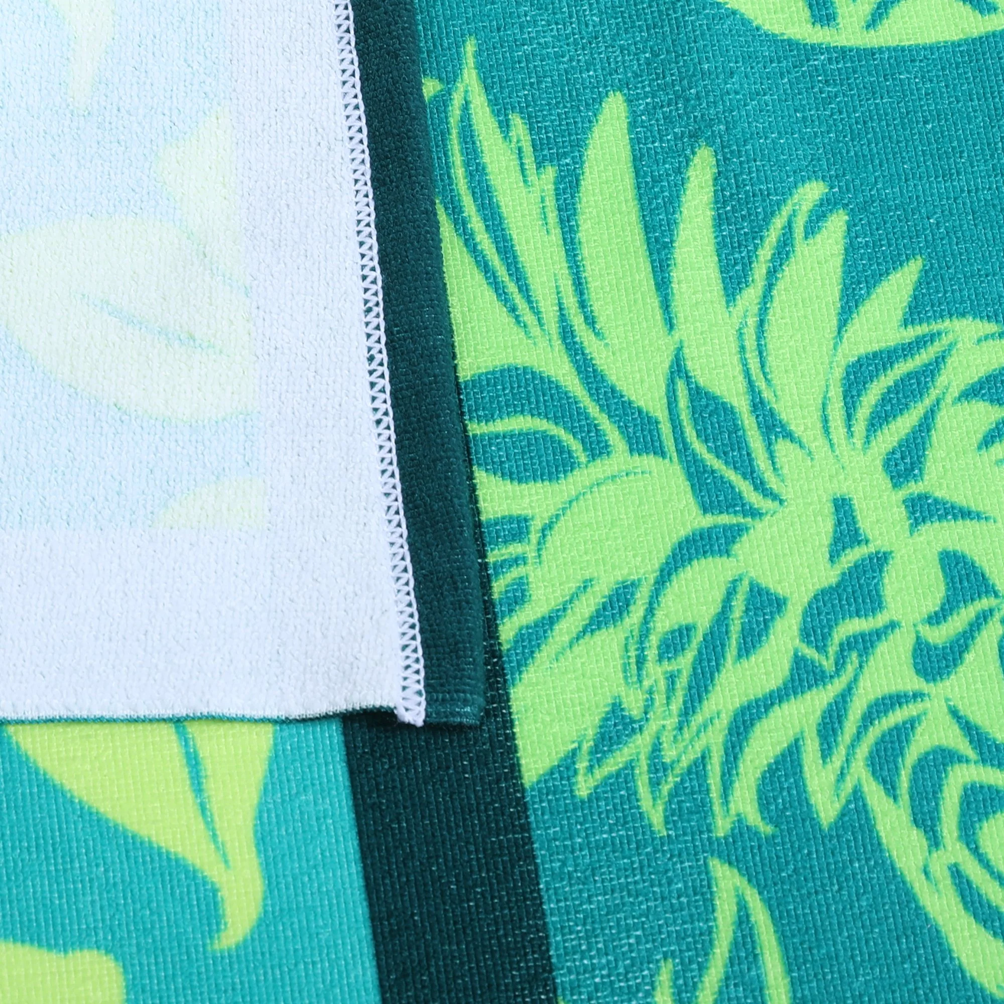 Drap de plage 90x170cm - Vert - Image 2