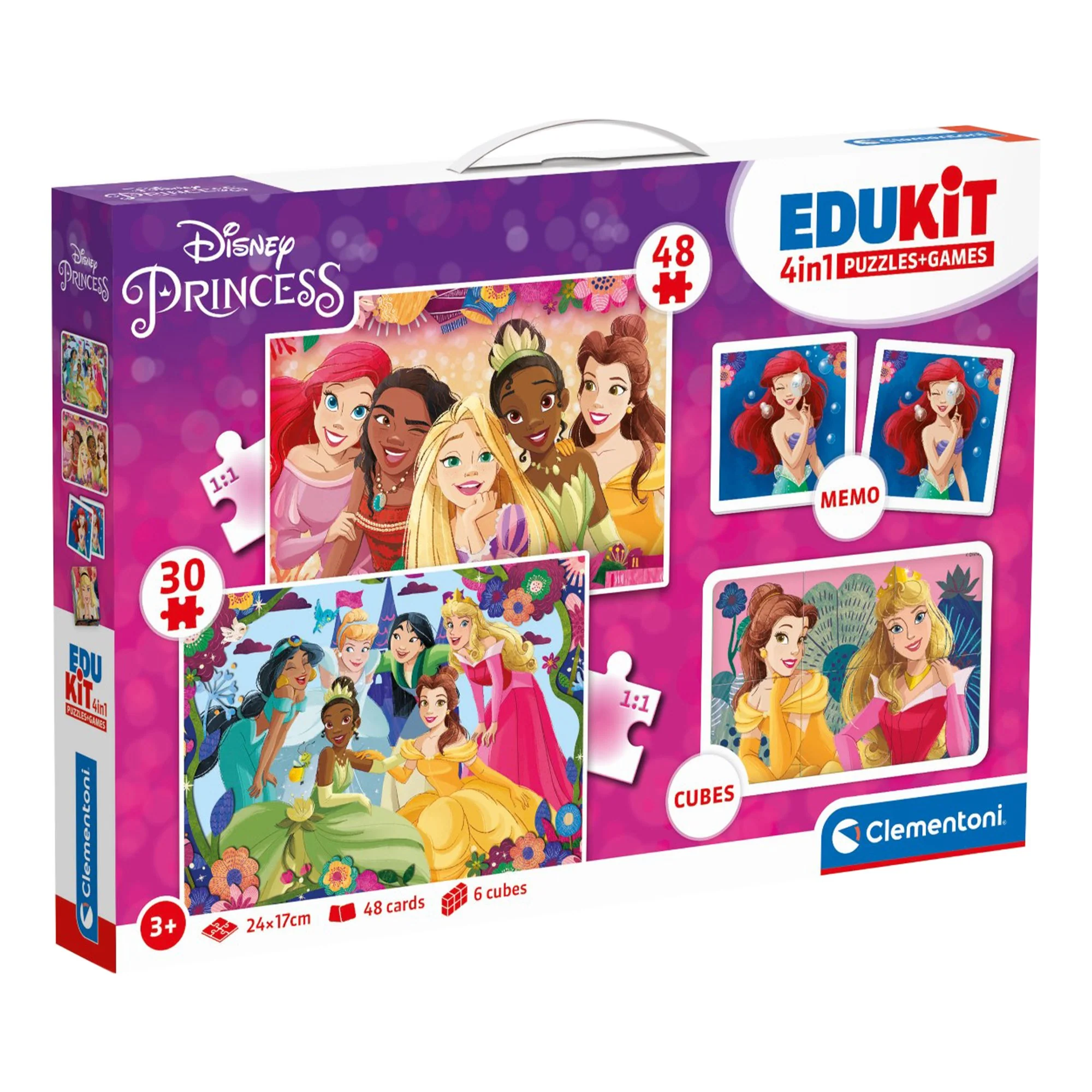 Edukit 4 en 1 Princesses Disney